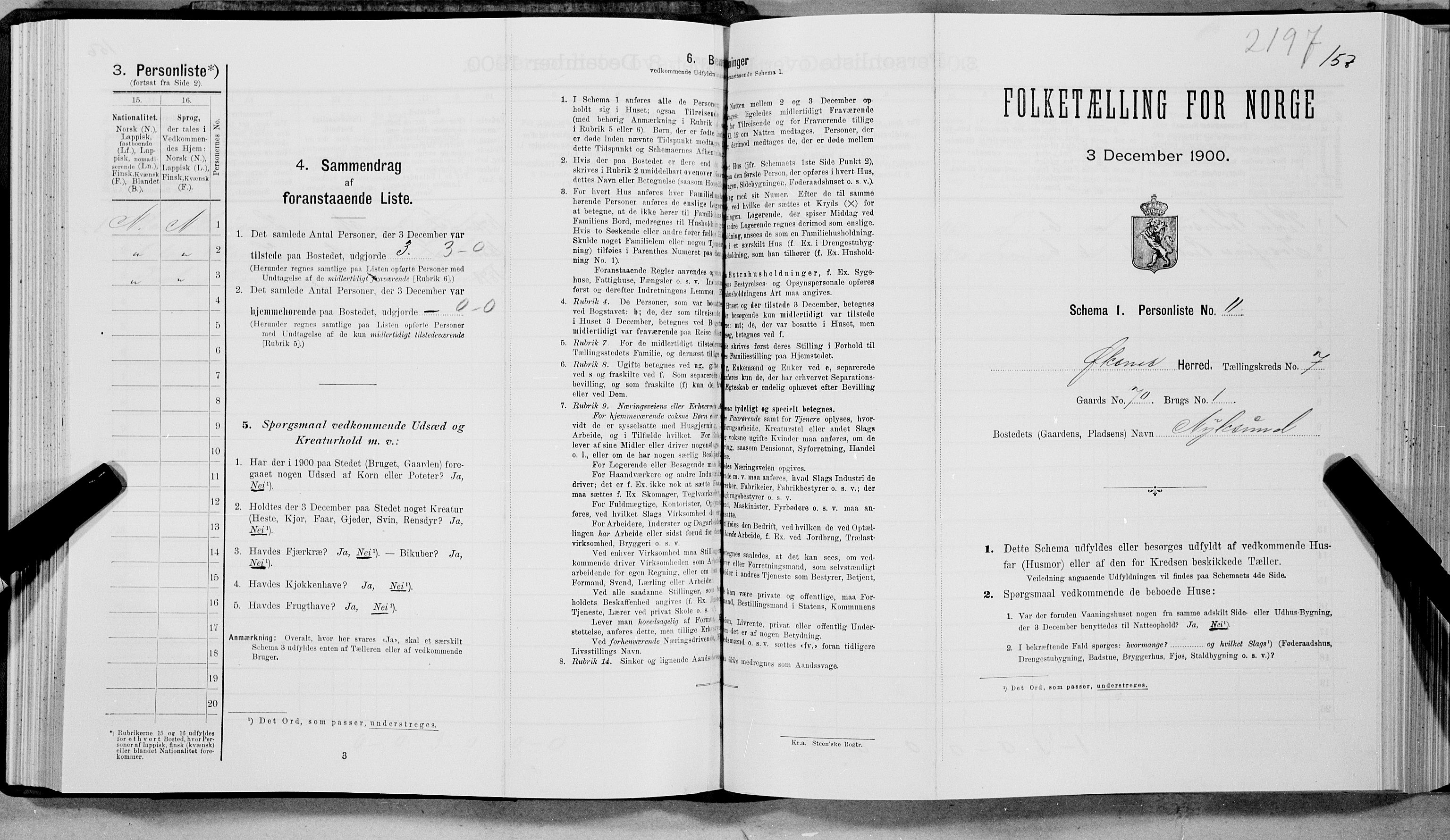 SAT, Folketelling 1900 for 1868 Øksnes herred, 1900, s. 565