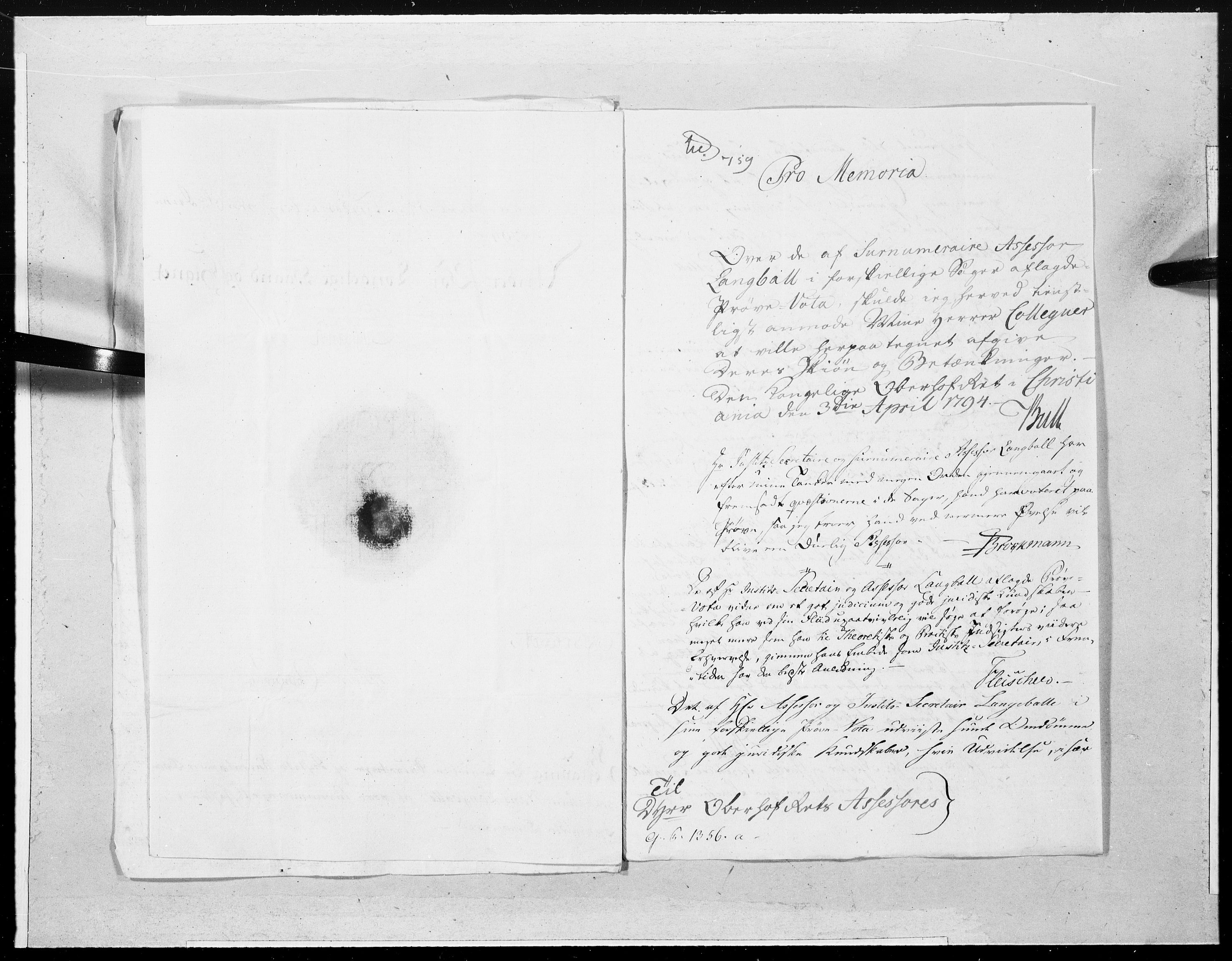 Danske Kanselli 1572-1799, AV/RA-EA-3023/F/Fc/Fcc/Fcca/L0297: Norske innlegg 1572-1799, 1794, s. 498