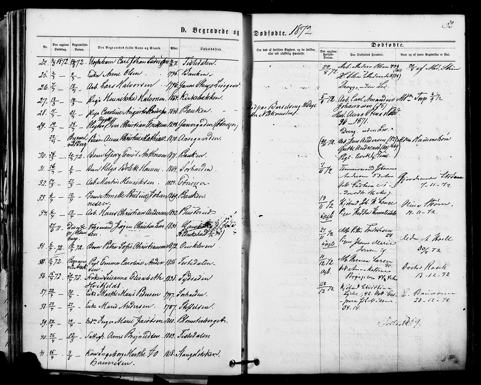 Halden prestekontor Kirkebøker, AV/SAO-A-10909/F/Fa/L0010: Ministerialbok nr. I 10, 1866-1877, s. 52