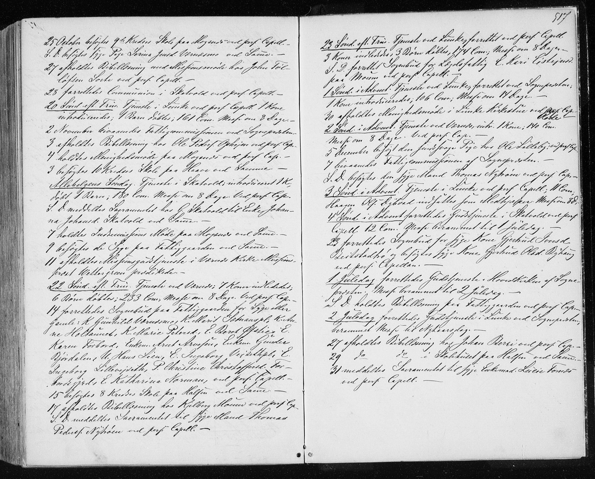 Ministerialprotokoller, klokkerbøker og fødselsregistre - Nord-Trøndelag, AV/SAT-A-1458/709/L0075: Ministerialbok nr. 709A15, 1859-1870, s. 517