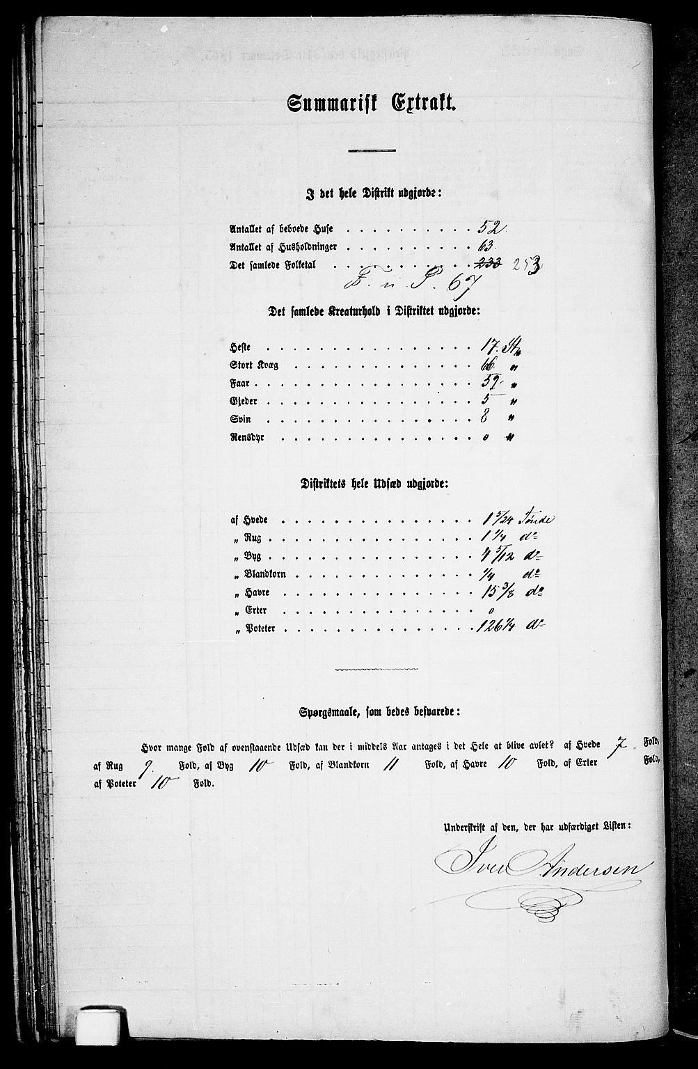 RA, Folketelling 1865 for 0919P Froland prestegjeld, 1865, s. 47