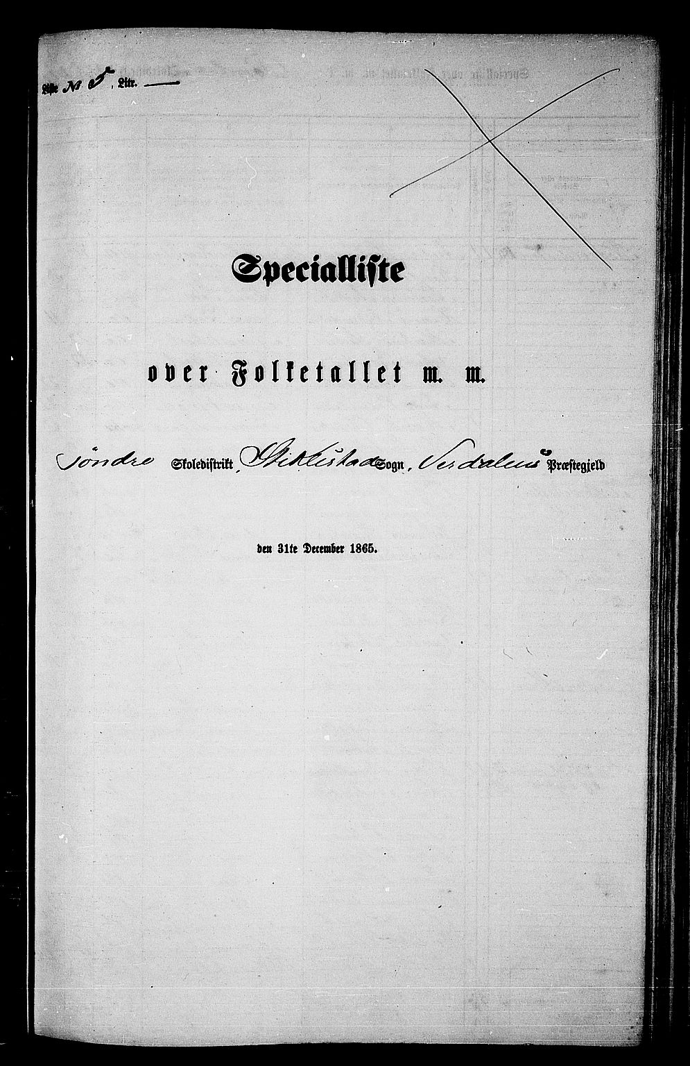 RA, Folketelling 1865 for 1721P Verdal prestegjeld, 1865, s. 113