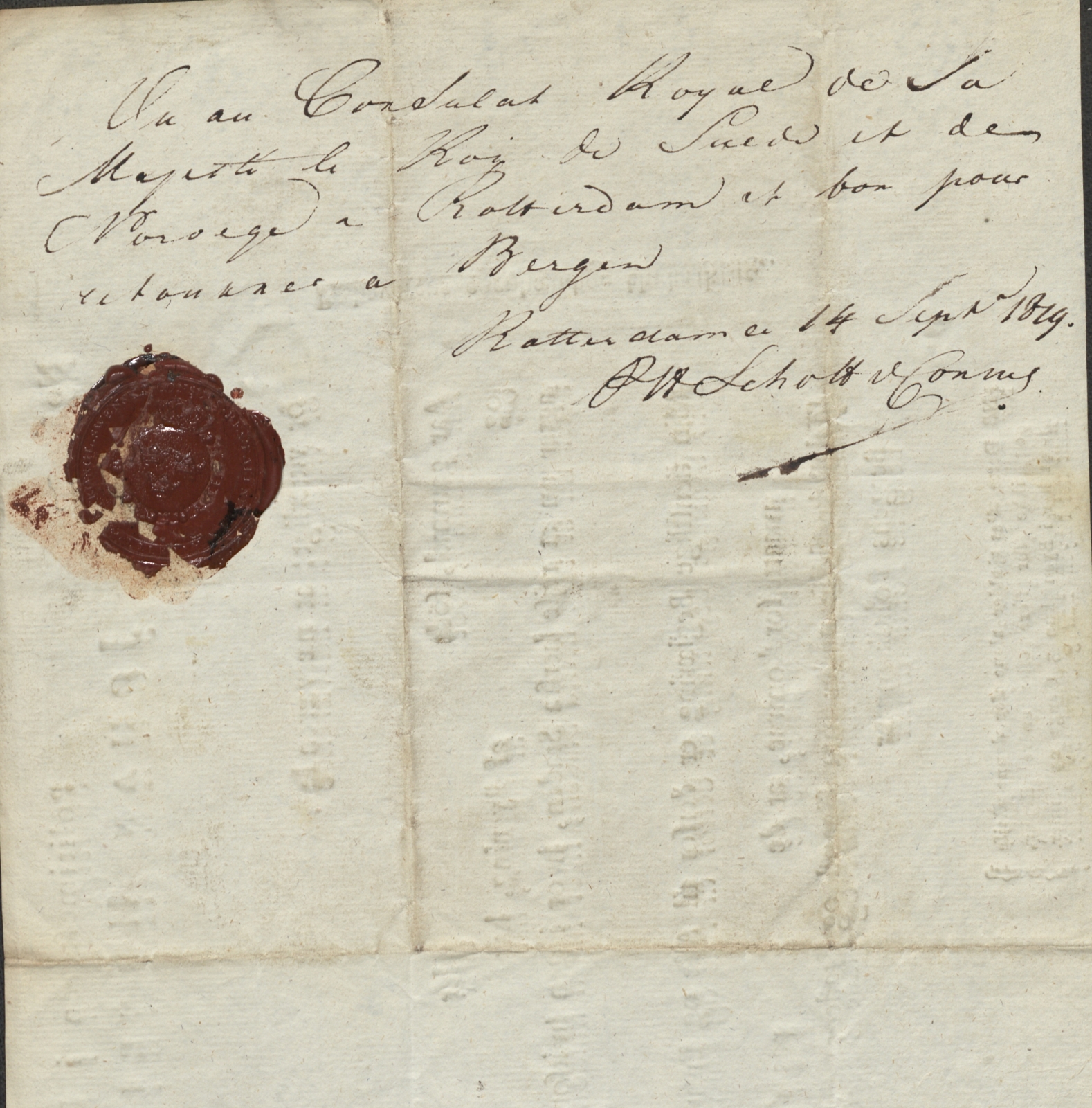 Bergen politikammer / politidistrikt, AV/SAB-A-60401/L.b, 1816-1822, s. 53