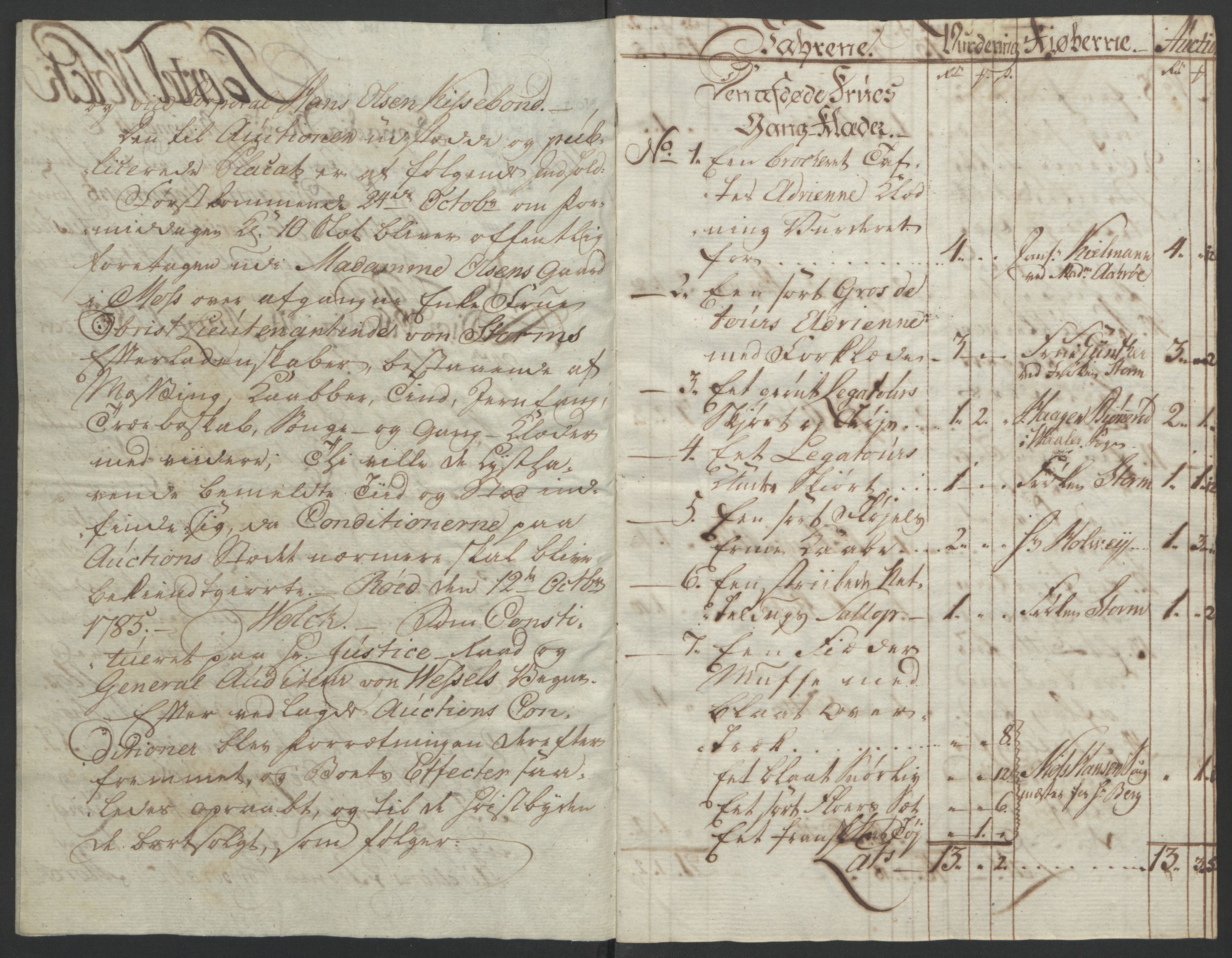 Forsvaret, Generalauditøren, AV/RA-RAFA-1772/F/Fj/Fja/L0034: --, 1753-1817, s. 483