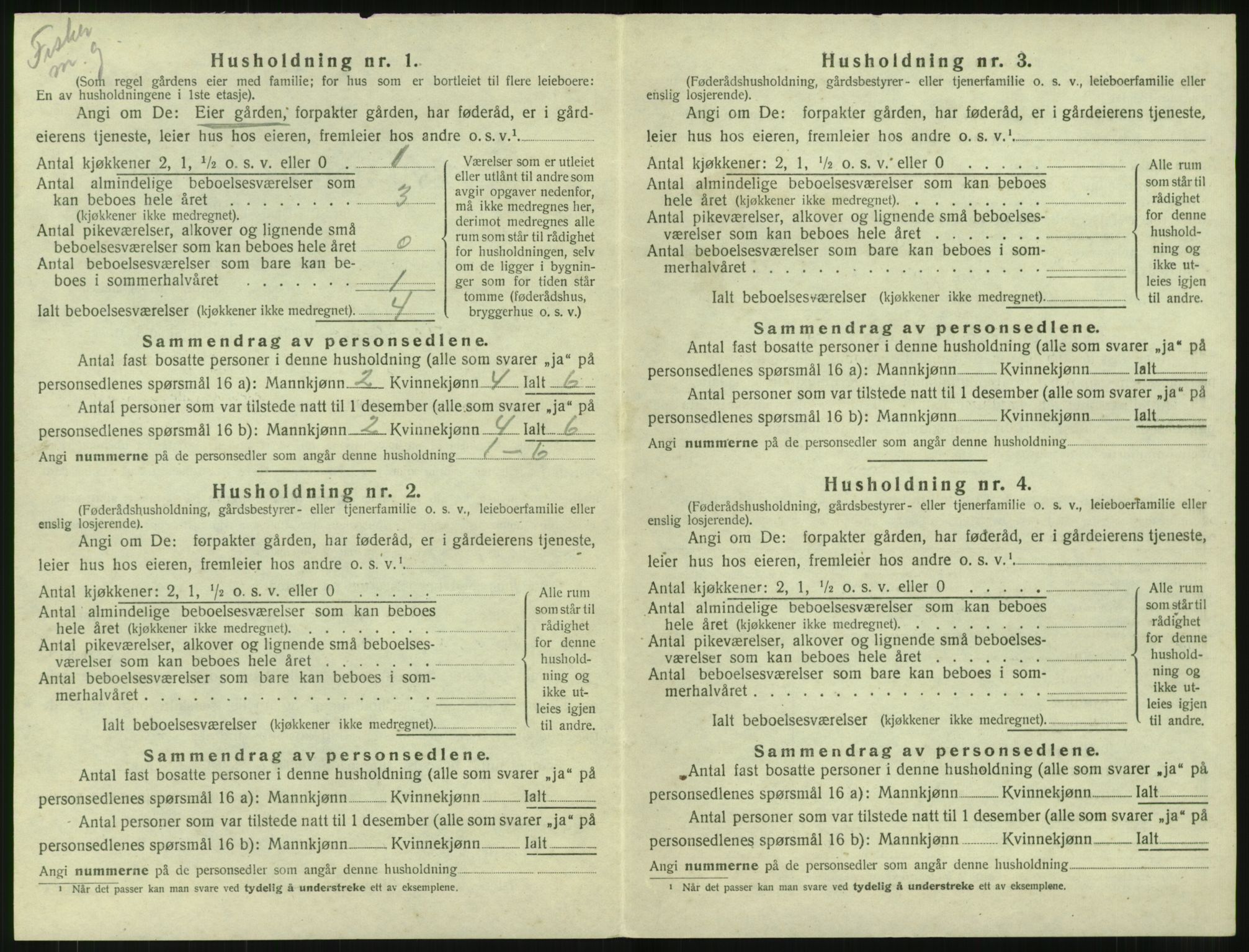 SAT, Folketelling 1920 for 1534 Haram herred, 1920, s. 176