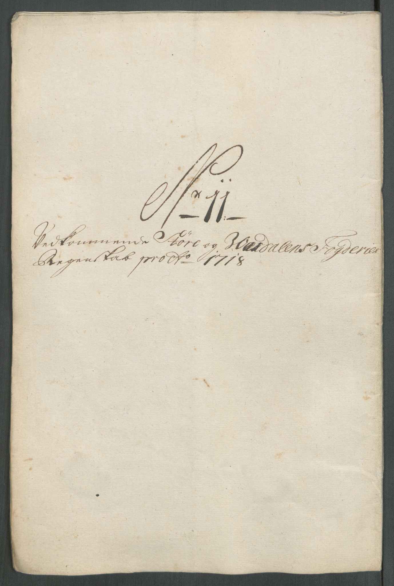 Rentekammeret inntil 1814, Reviderte regnskaper, Fogderegnskap, RA/EA-4092/R62/L4208: Fogderegnskap Stjørdal og Verdal, 1718, s. 176