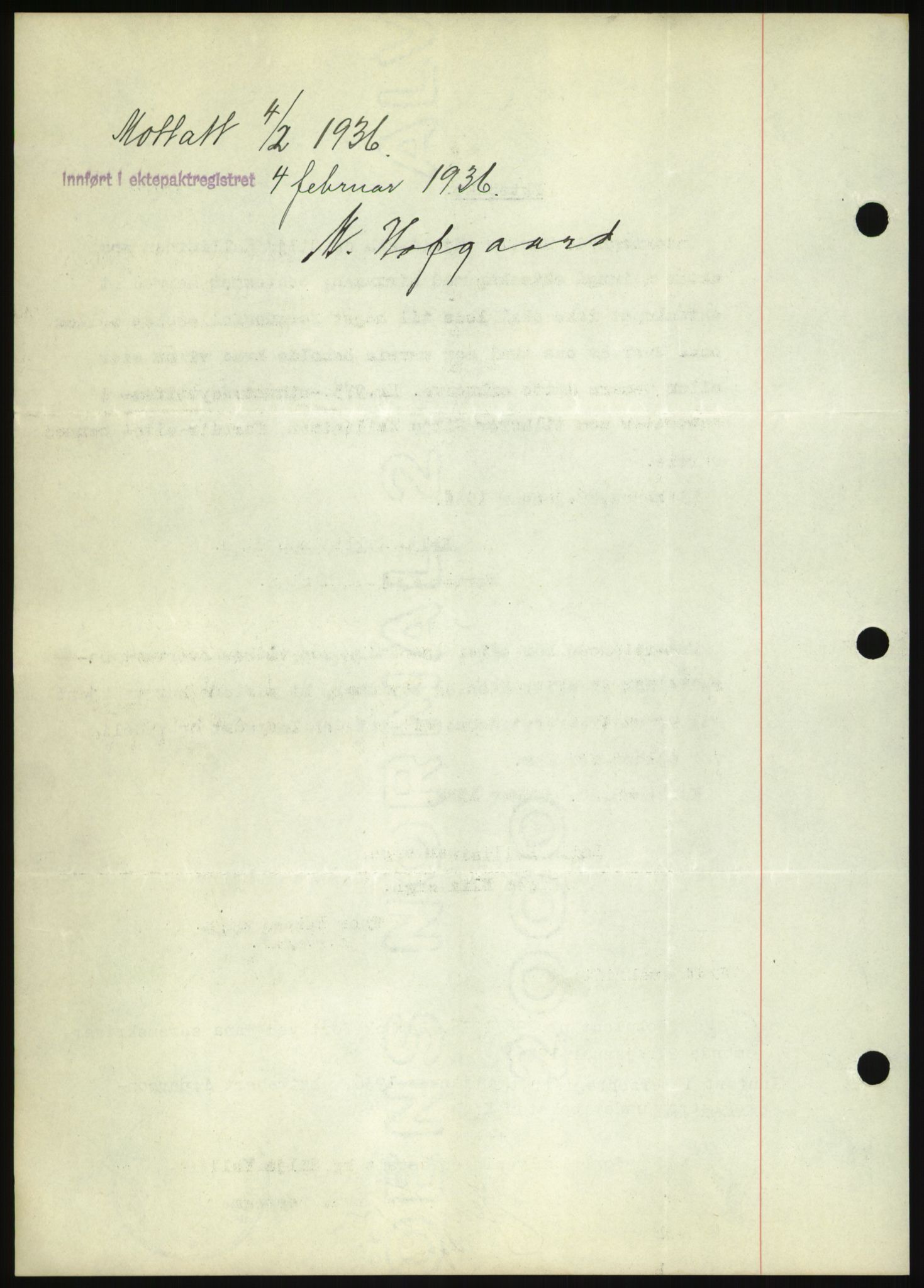 Oslo byskriverembete, AV/SAO-A-10227/2/G/Gb/L0072: Tinglyste ektepakter, Finnmark, bind 1, 1928-1950