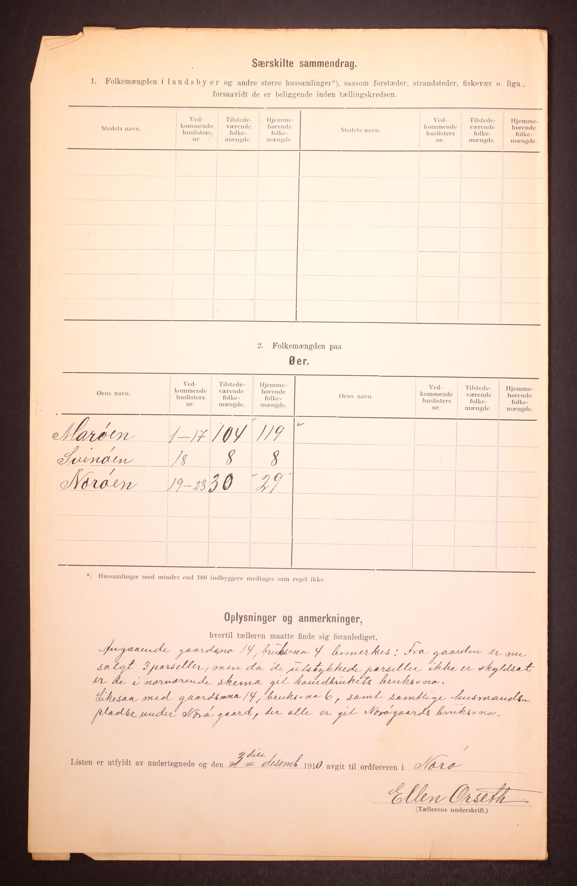 RA, Folketelling 1910 for 1751 Nærøy herred, 1910, s. 9