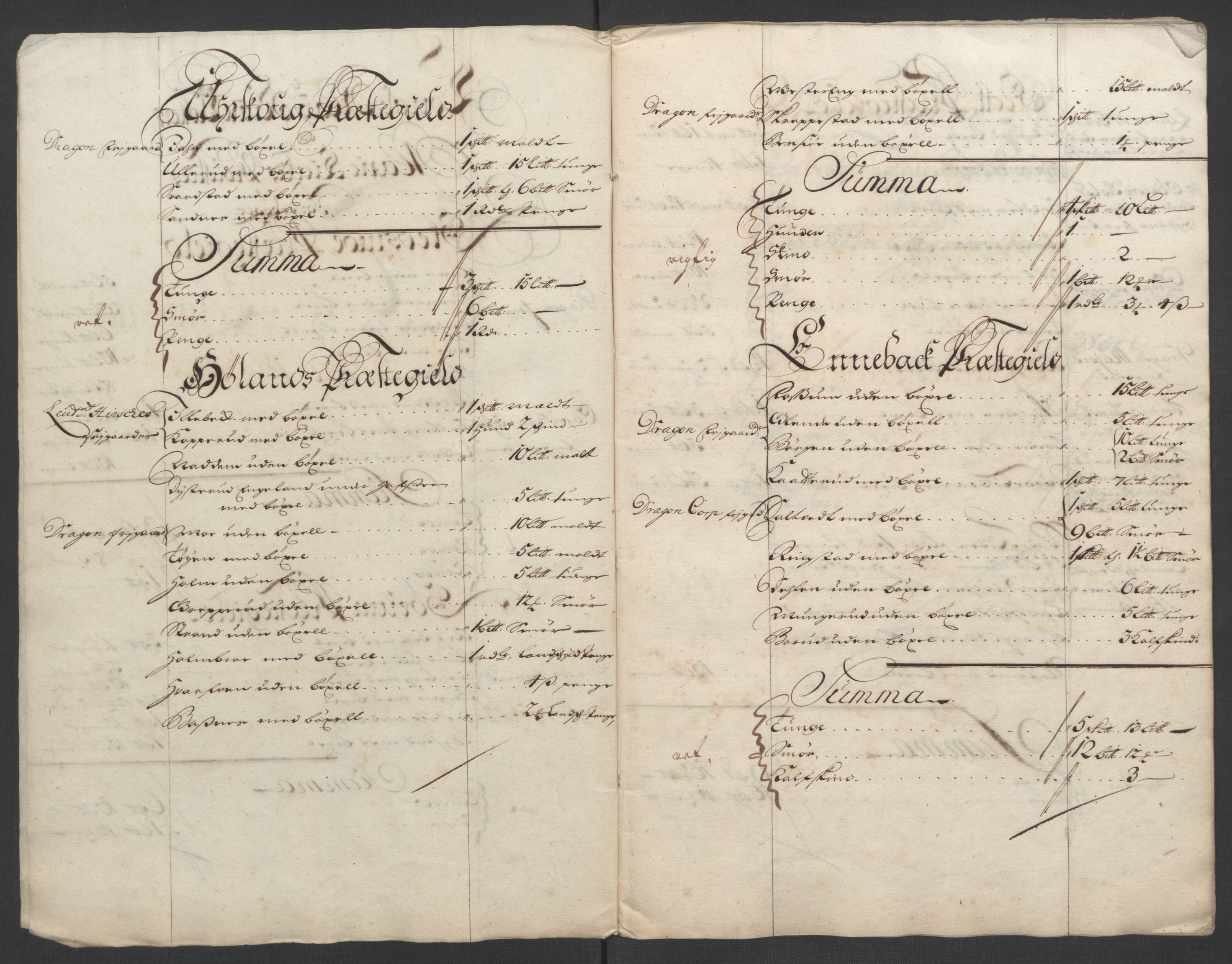 Rentekammeret inntil 1814, Reviderte regnskaper, Fogderegnskap, AV/RA-EA-4092/R11/L0589: Fogderegnskap Nedre Romerike, 1705, s. 145