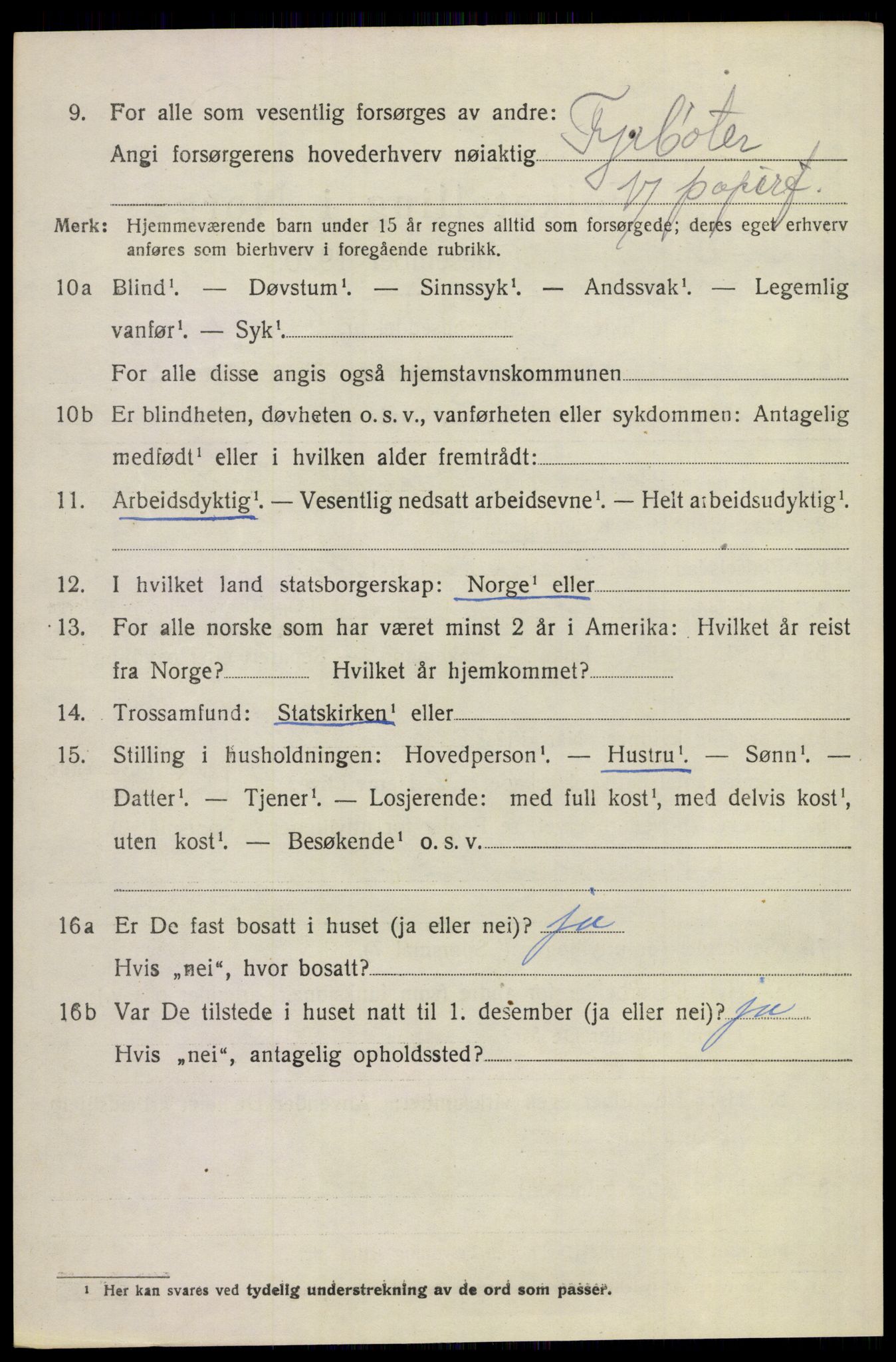 SAKO, Folketelling 1920 for 0626 Lier herred, 1920, s. 5351