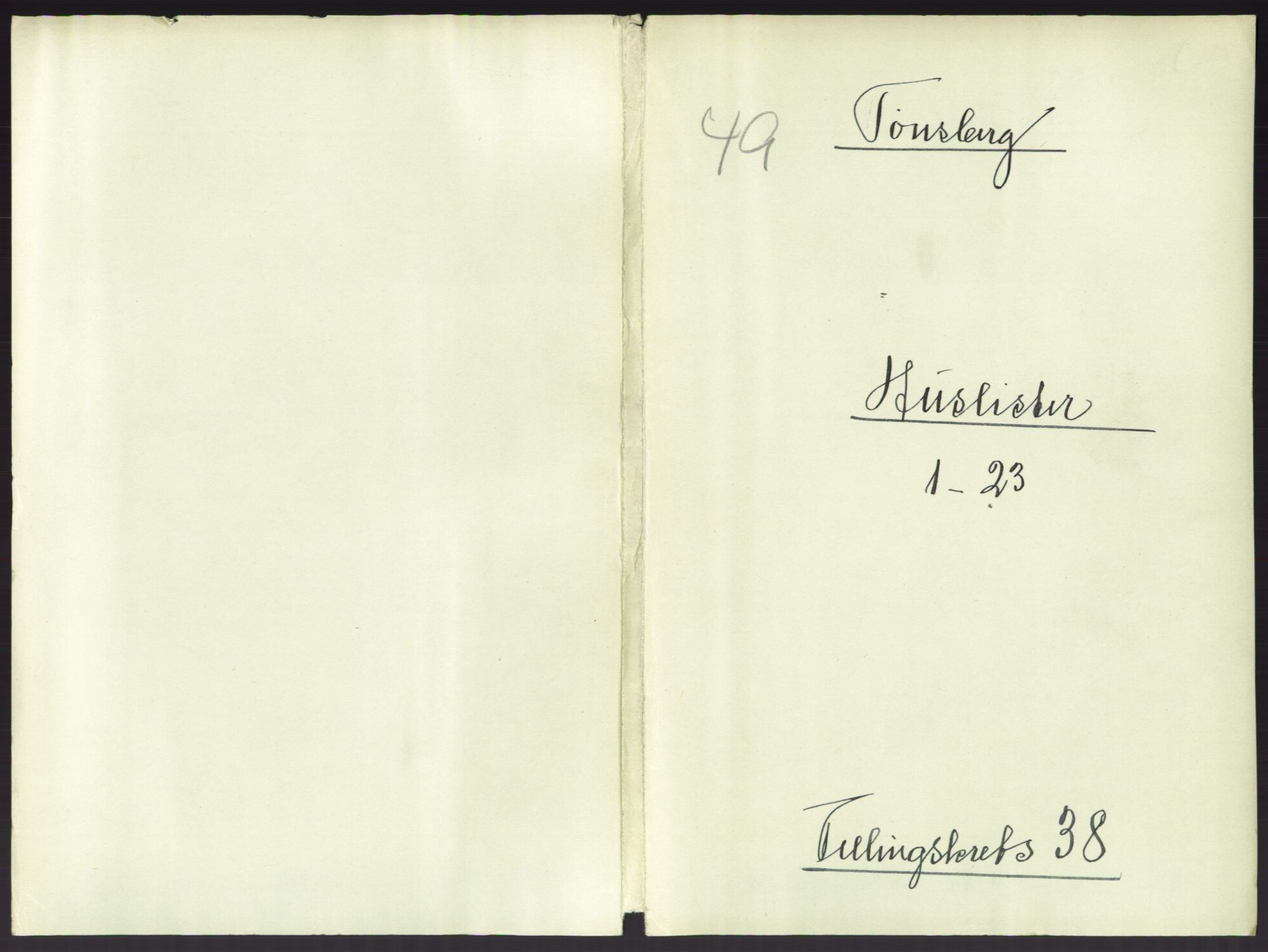 RA, Folketelling 1891 for 0705 Tønsberg kjøpstad, 1891, s. 1074
