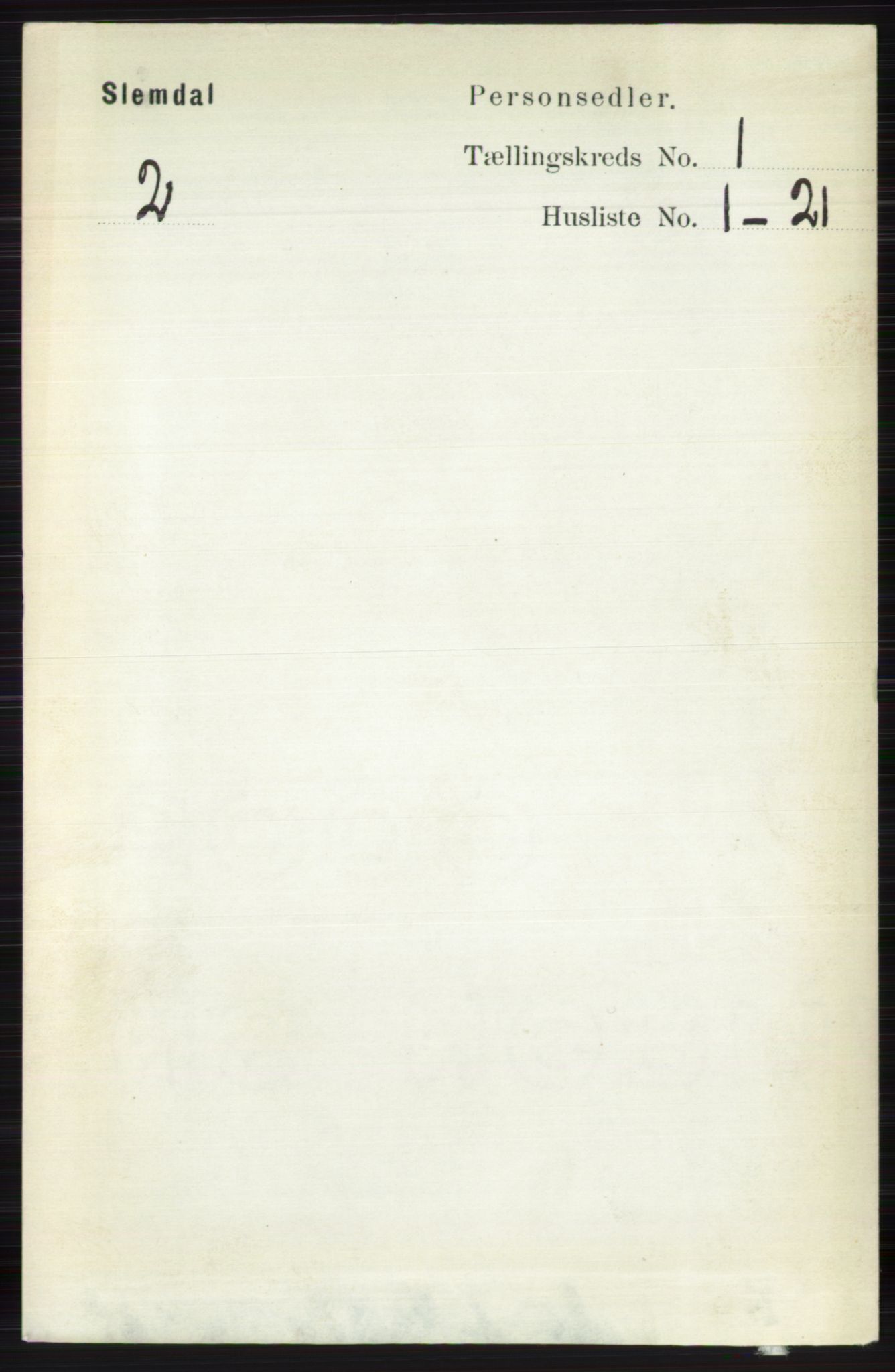 RA, Folketelling 1891 for 0811 Slemdal herred, 1891, s. 55