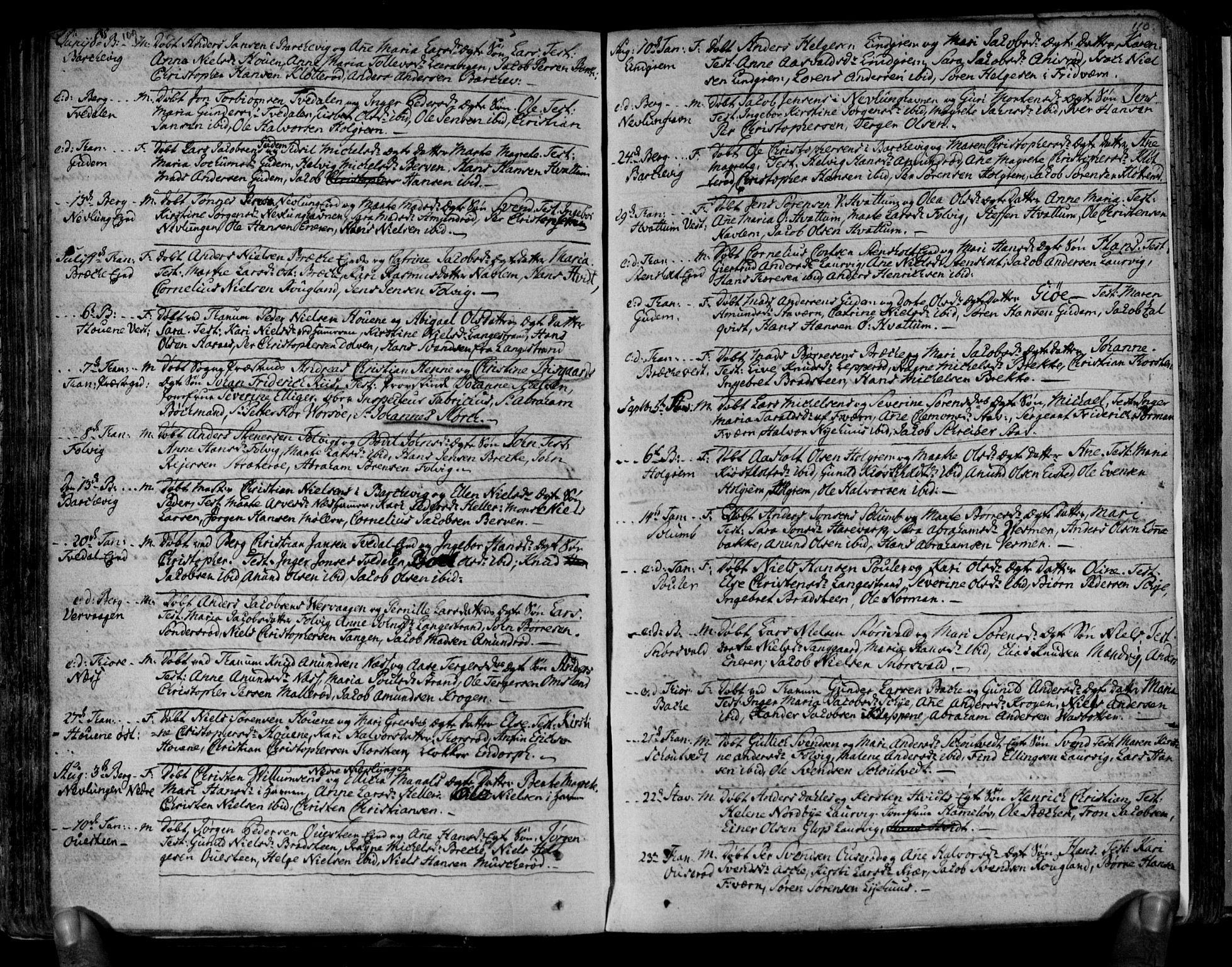 Brunlanes kirkebøker, SAKO/A-342/F/Fa/L0001: Ministerialbok nr. I 1, 1766-1801, s. 109-110