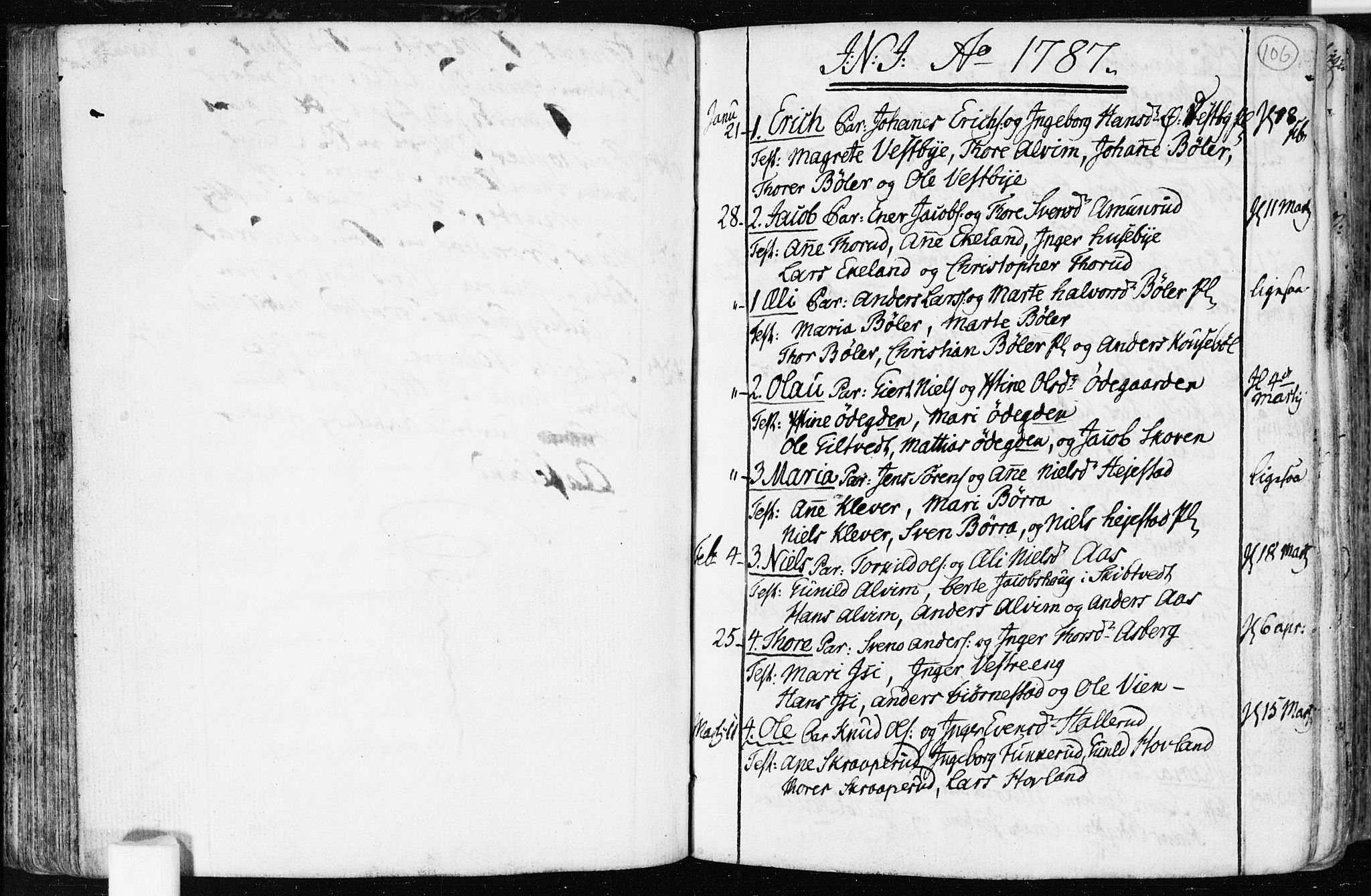 Spydeberg prestekontor Kirkebøker, AV/SAO-A-10924/F/Fa/L0003: Ministerialbok nr. I 3, 1778-1814, s. 106