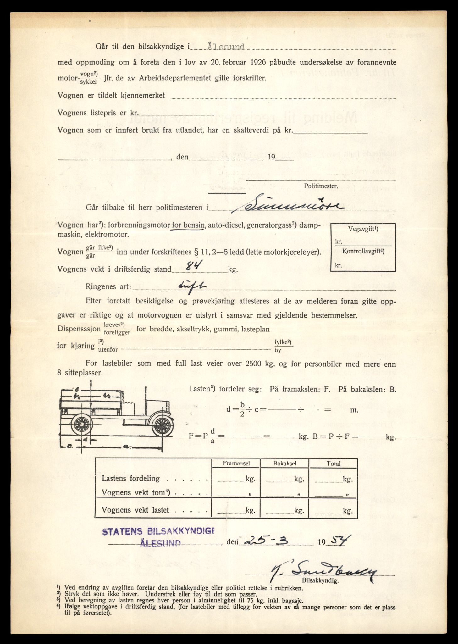 Møre og Romsdal vegkontor - Ålesund trafikkstasjon, AV/SAT-A-4099/F/Fe/L0037: Registreringskort for kjøretøy T 13031 - T 13179, 1927-1998, s. 1333
