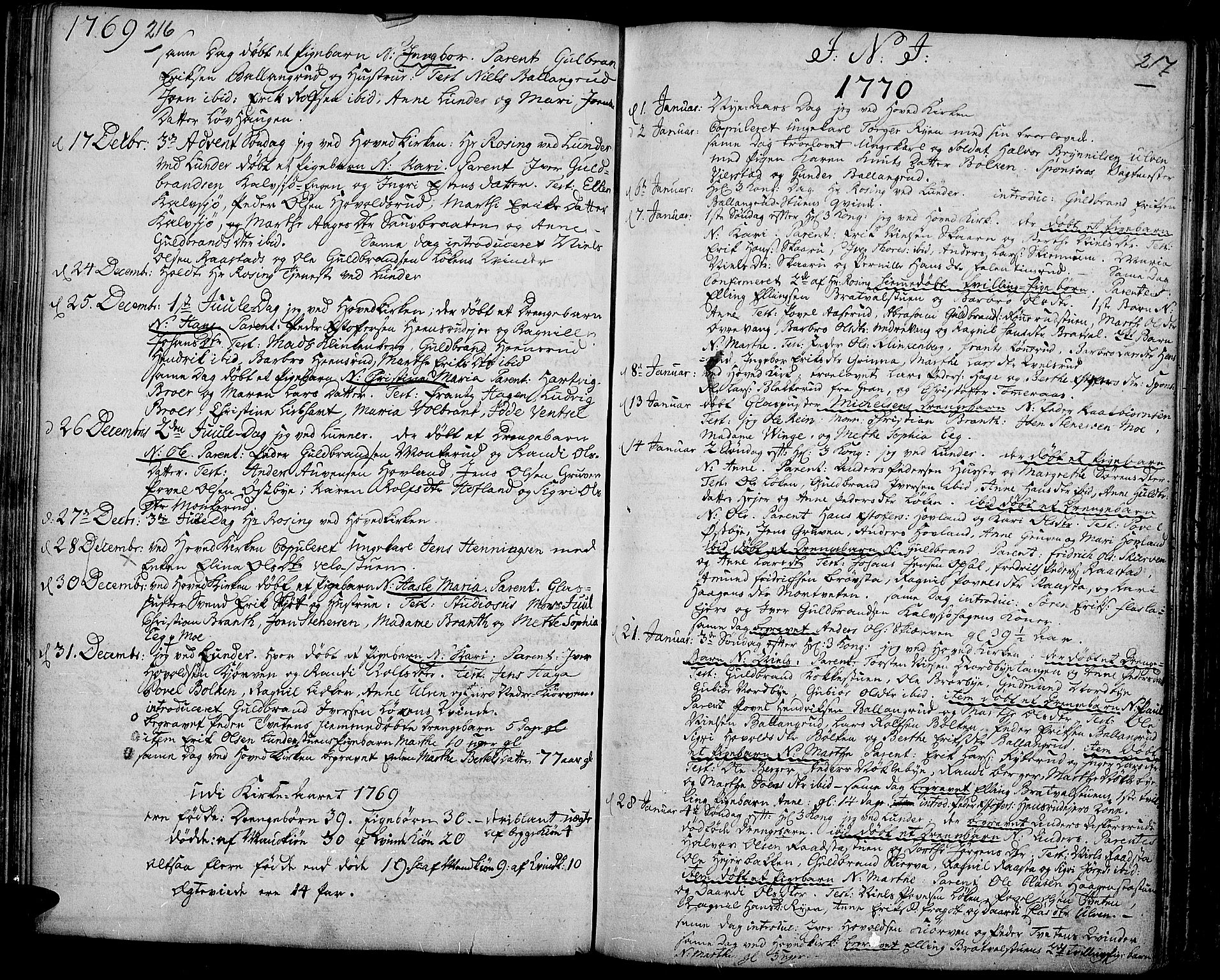 Jevnaker prestekontor, AV/SAH-PREST-116/H/Ha/Haa/L0003: Ministerialbok nr. 3, 1752-1799, s. 216-217