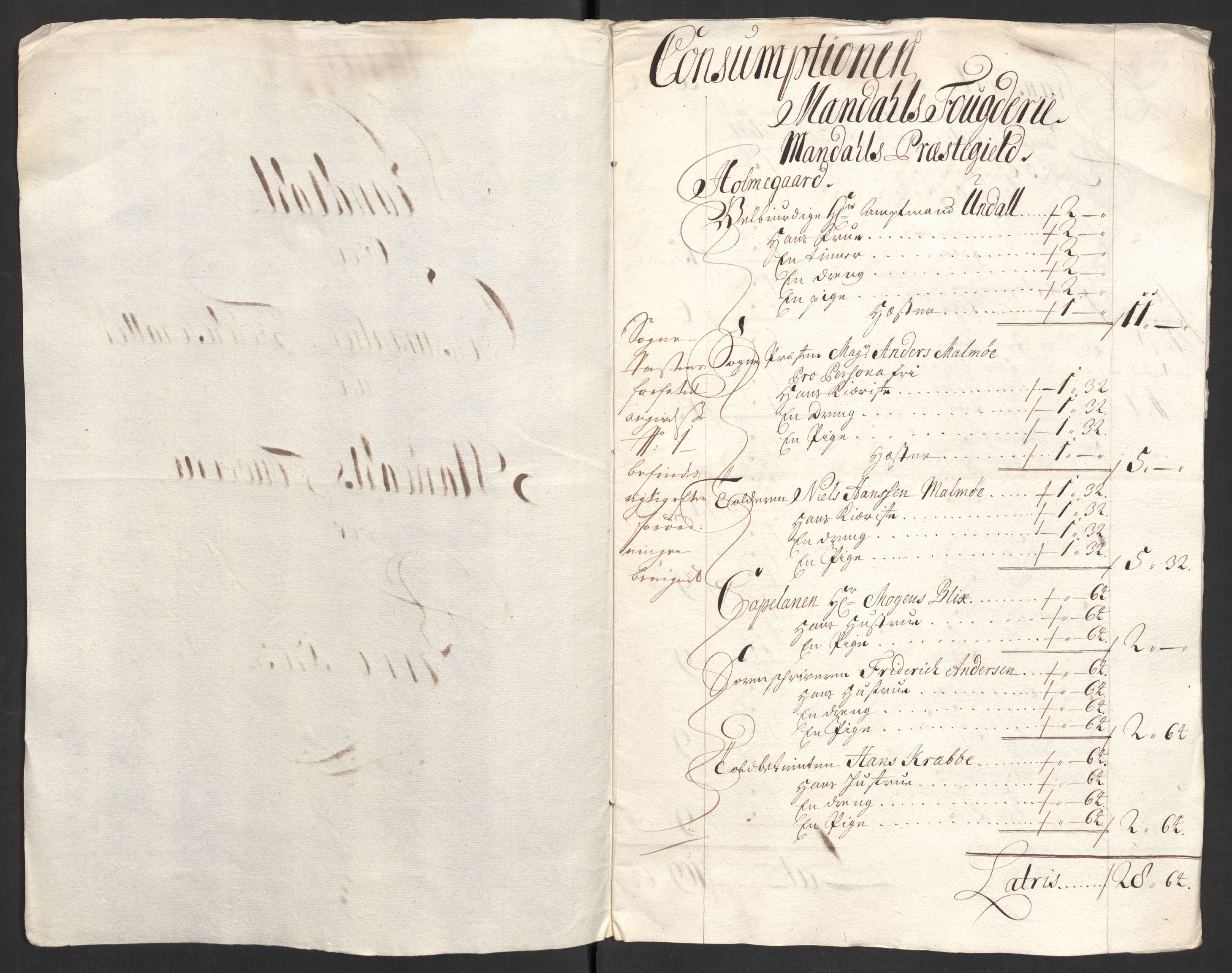Rentekammeret inntil 1814, Reviderte regnskaper, Fogderegnskap, RA/EA-4092/R43/L2550: Fogderegnskap Lista og Mandal, 1703-1704, s. 66
