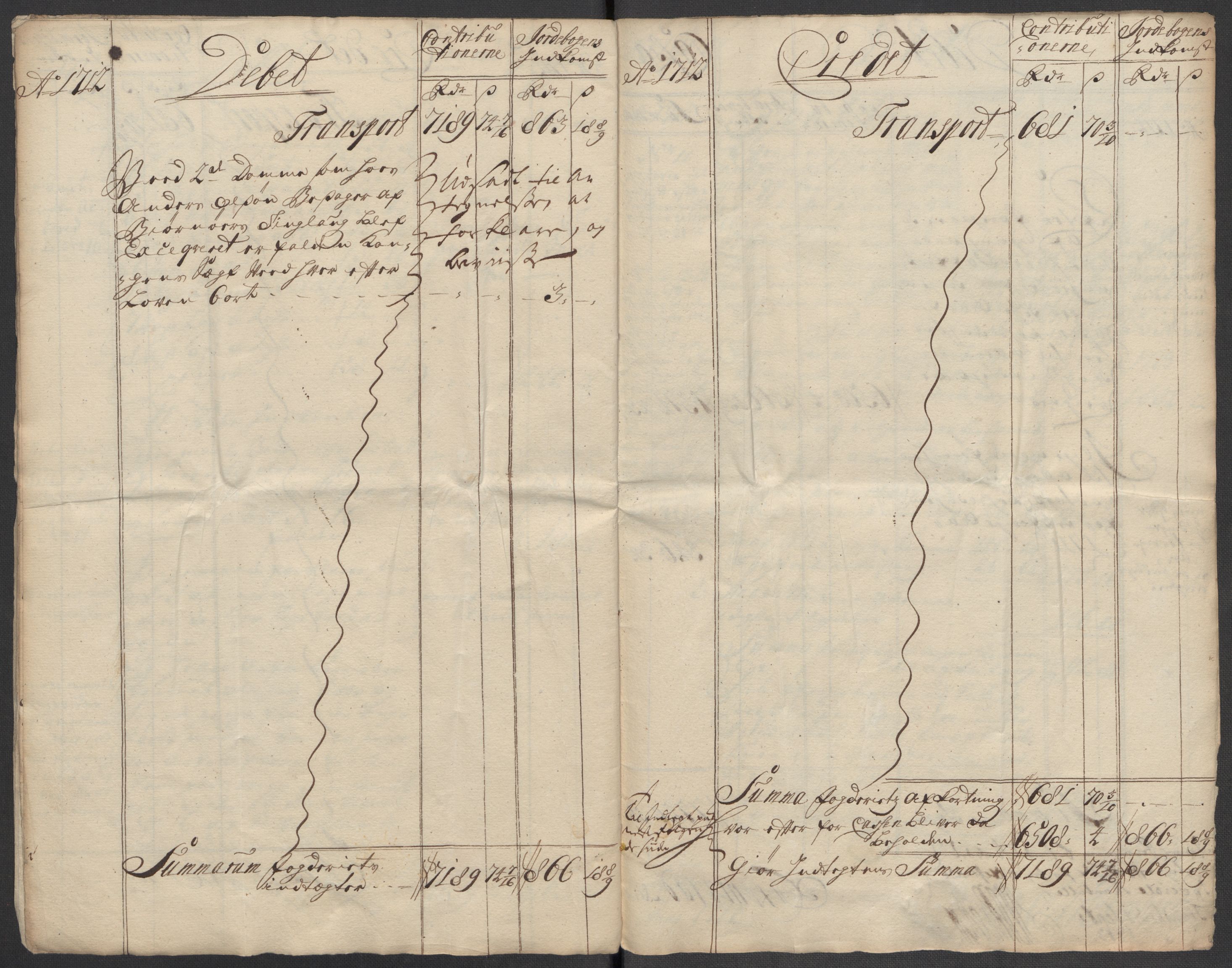 Rentekammeret inntil 1814, Reviderte regnskaper, Fogderegnskap, AV/RA-EA-4092/R57/L3861: Fogderegnskap Fosen, 1712-1713, s. 12