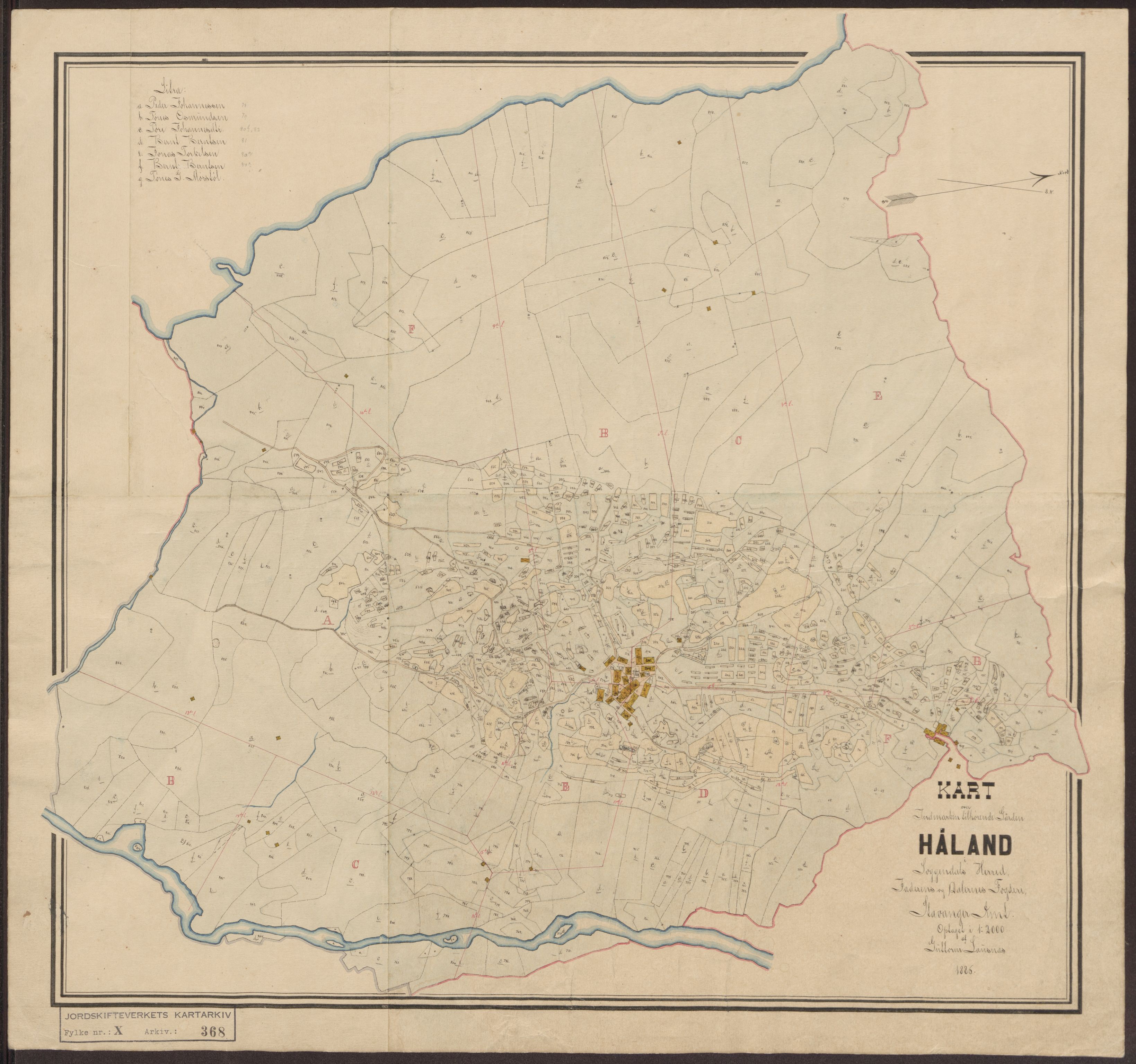 Jordskifteverkets kartarkiv, AV/RA-S-3929/T, 1859-1988, s. 436