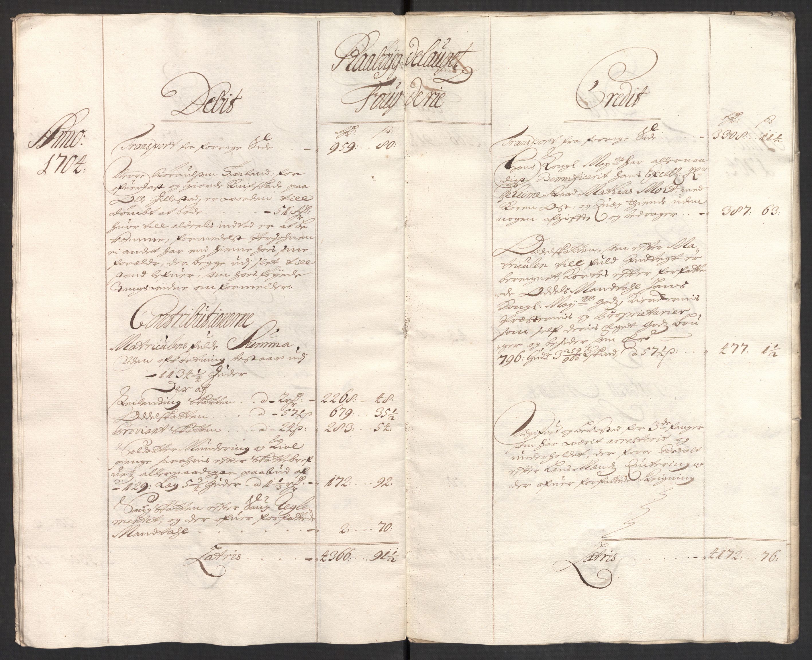 Rentekammeret inntil 1814, Reviderte regnskaper, Fogderegnskap, RA/EA-4092/R40/L2447: Fogderegnskap Råbyggelag, 1703-1705, s. 226