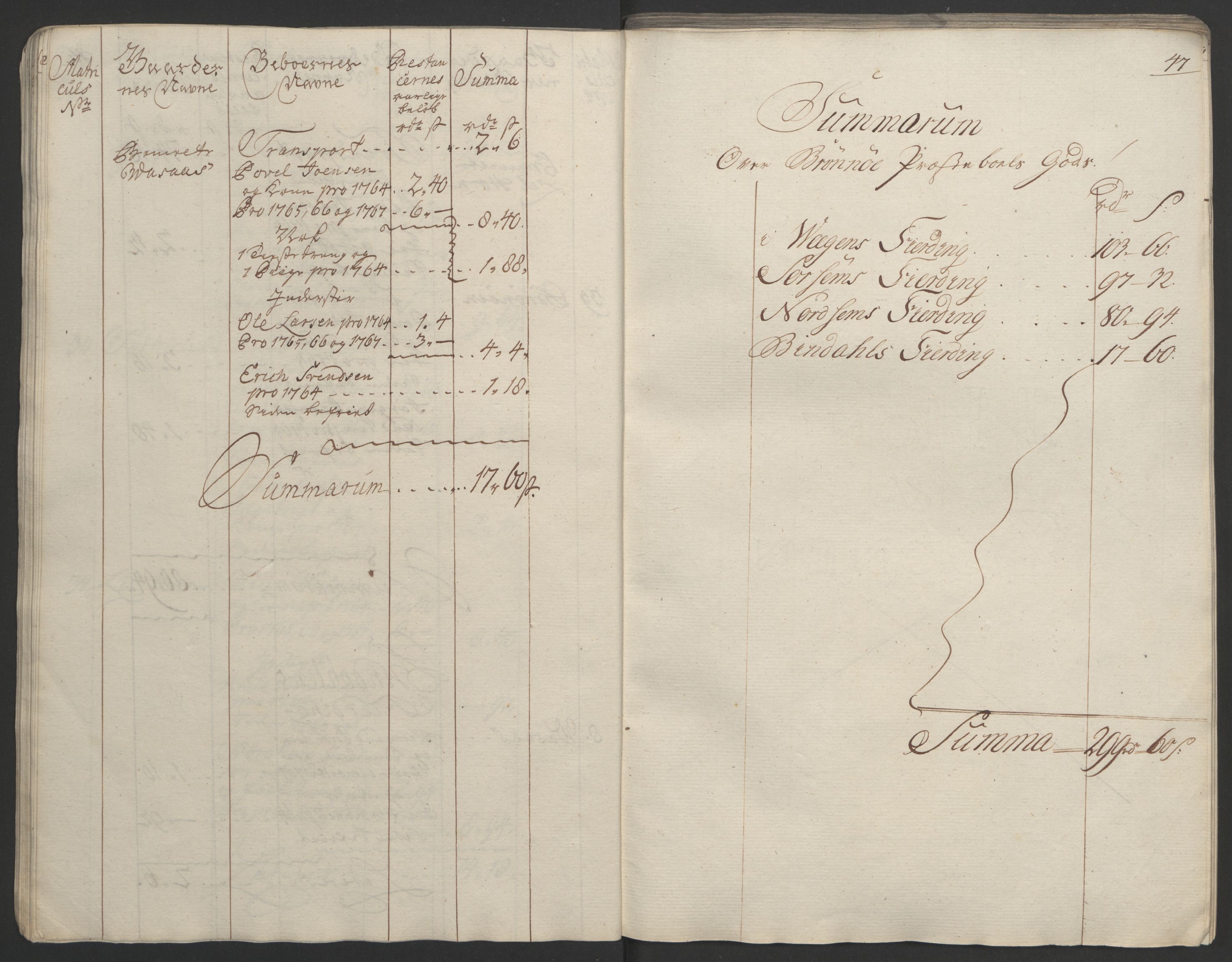 Rentekammeret inntil 1814, Realistisk ordnet avdeling, AV/RA-EA-4070/Ol/L0023: [Gg 10]: Ekstraskatten, 23.09.1762. Helgeland (restanseregister), 1767-1772, s. 49