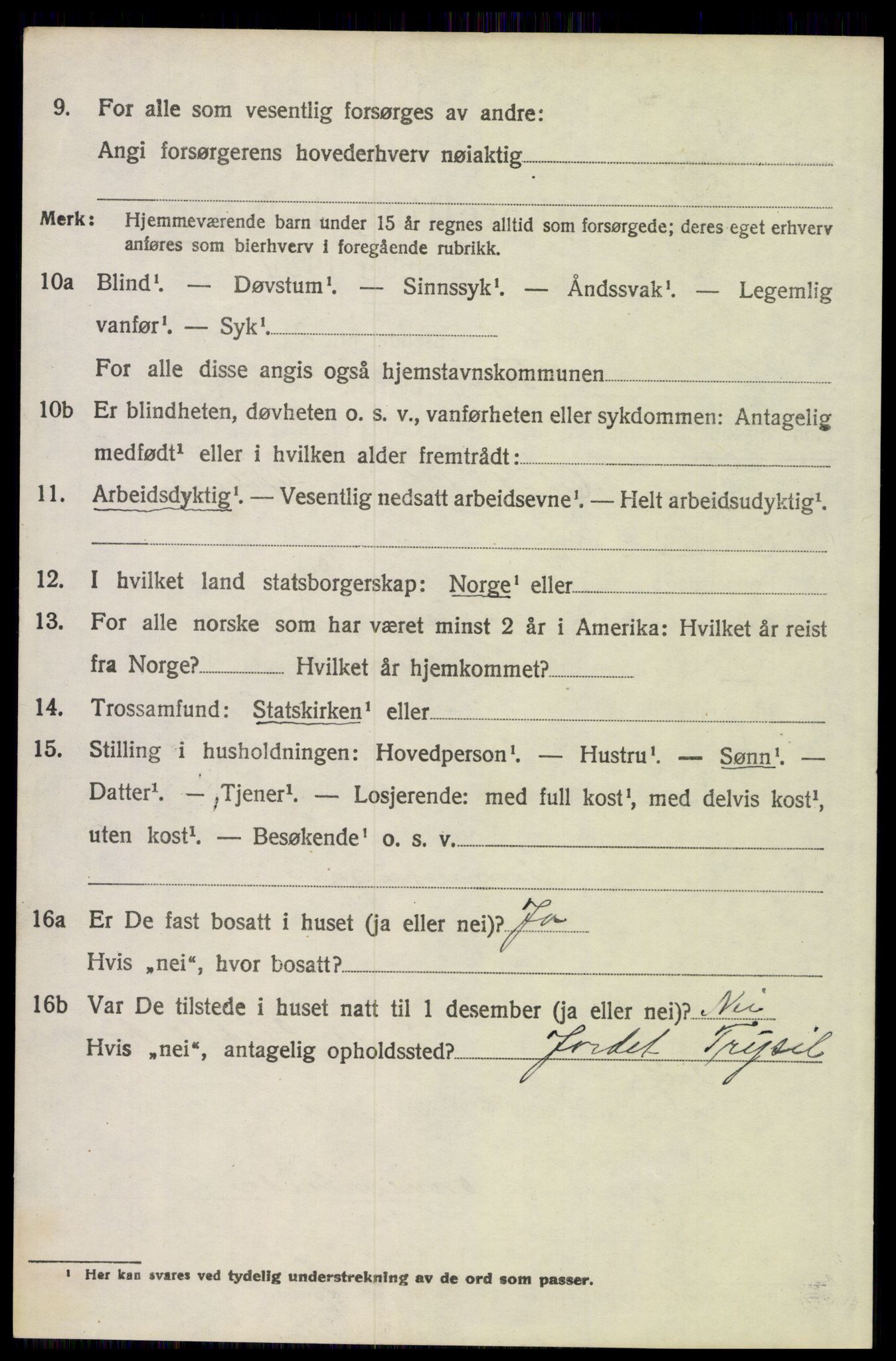 SAH, Folketelling 1920 for 0428 Trysil herred, 1920, s. 6678