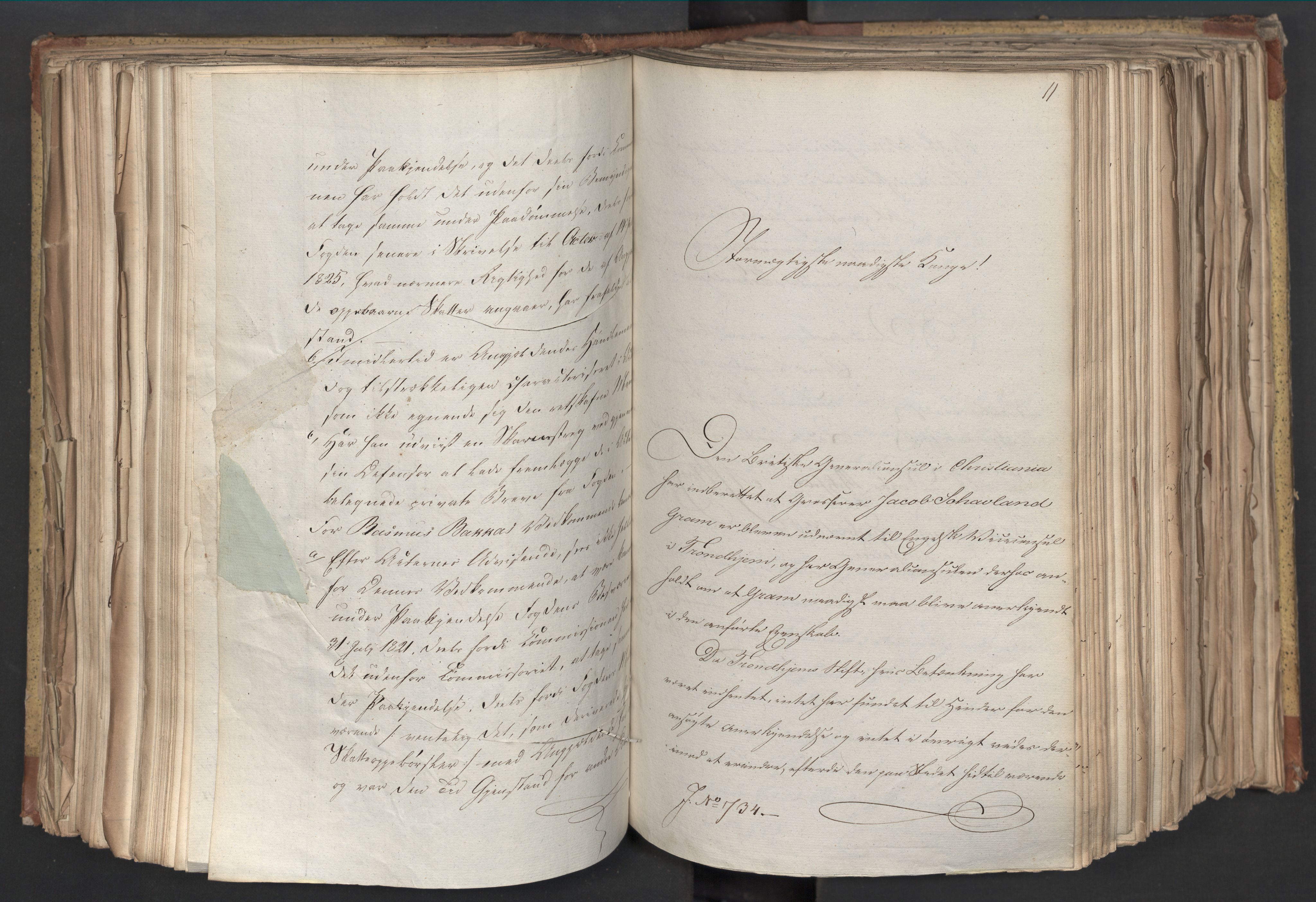 Statsrådsavdelingen i Stockholm, AV/RA-S-1003/D/Da/L0068: Regjeringsinnstillinger nr. 660-876, 1830, s. 272