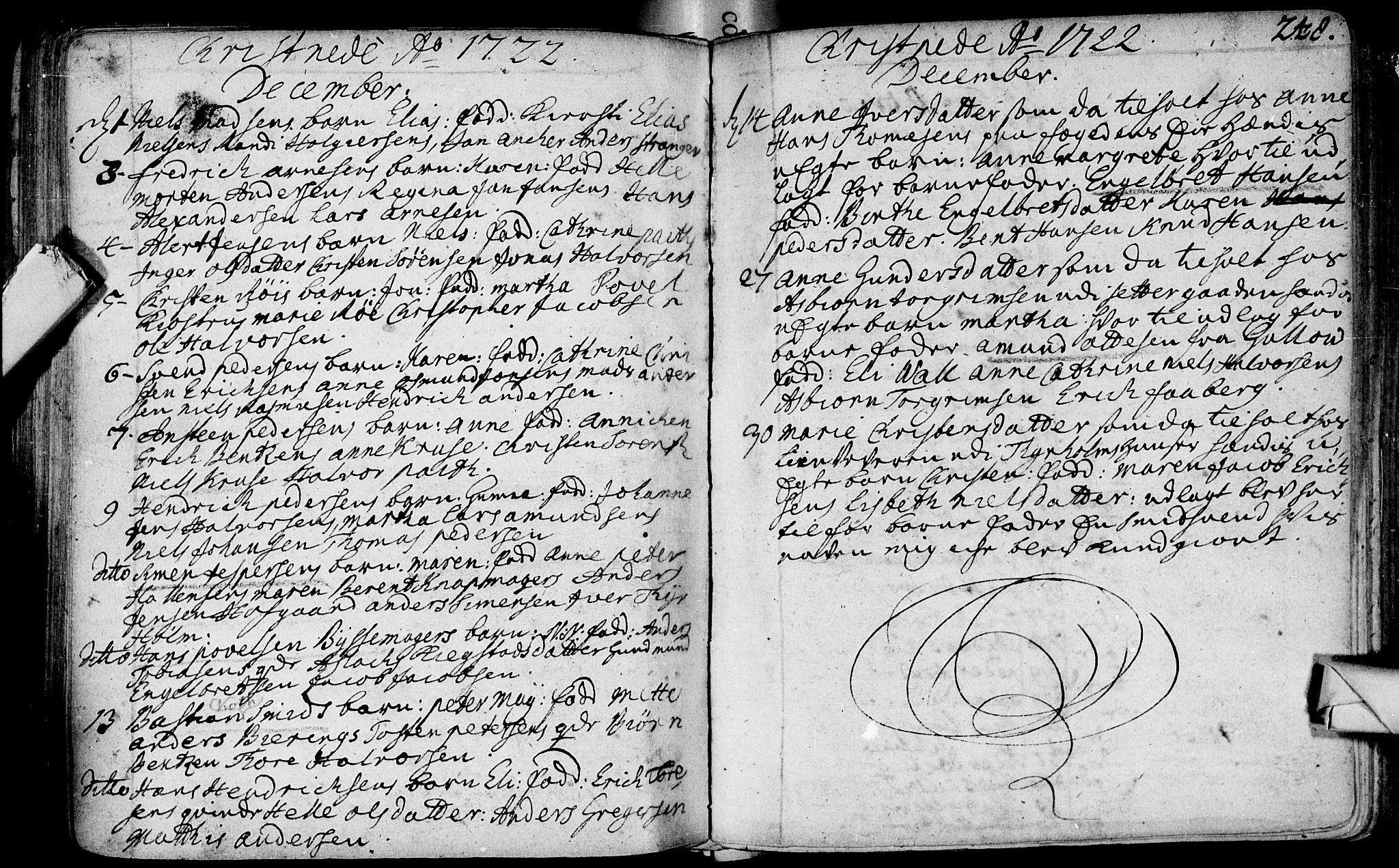 Bragernes kirkebøker, SAKO/A-6/F/Fa/L0003: Ministerialbok nr. I 3, 1706-1734, s. 248