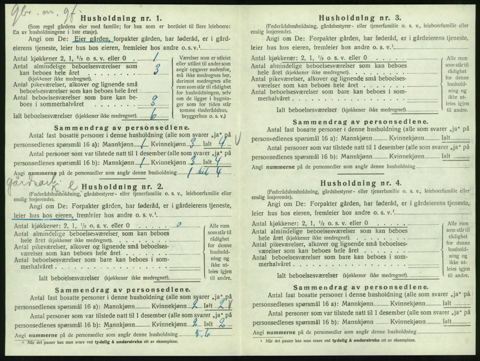 SAT, Folketelling 1920 for 1830 Korgen herred, 1920, s. 91