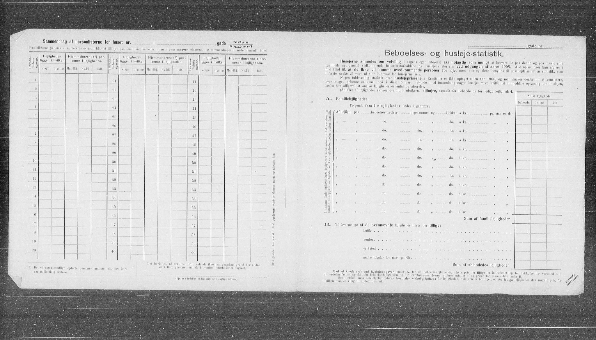 OBA, Kommunal folketelling 31.12.1905 for Kristiania kjøpstad, 1905, s. 61622