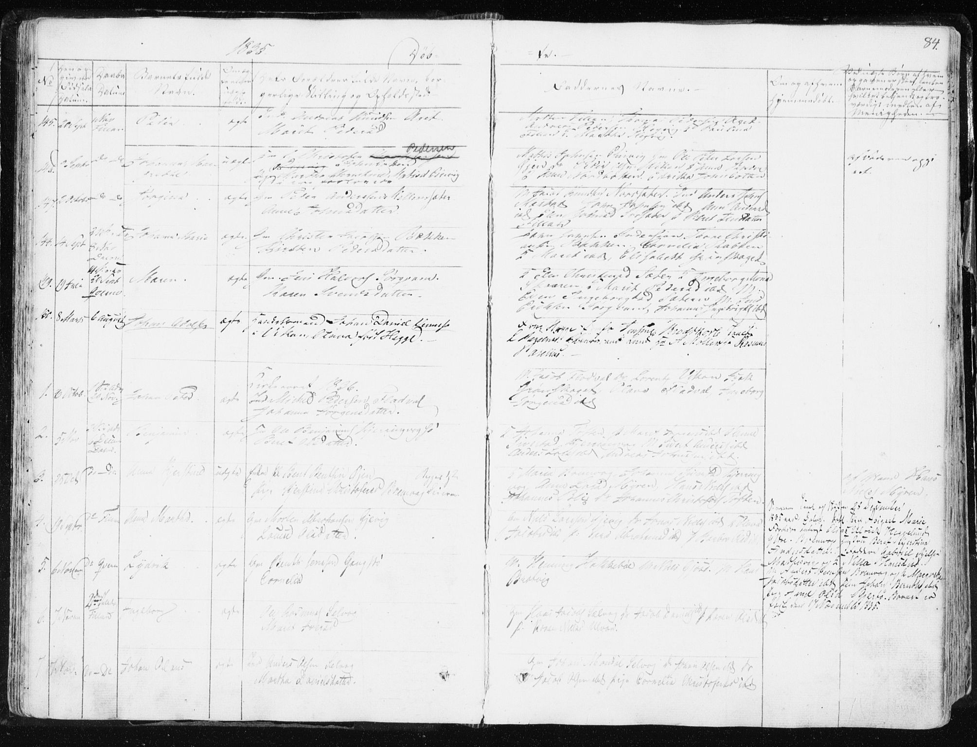 Ministerialprotokoller, klokkerbøker og fødselsregistre - Sør-Trøndelag, SAT/A-1456/634/L0528: Ministerialbok nr. 634A04, 1827-1842, s. 84
