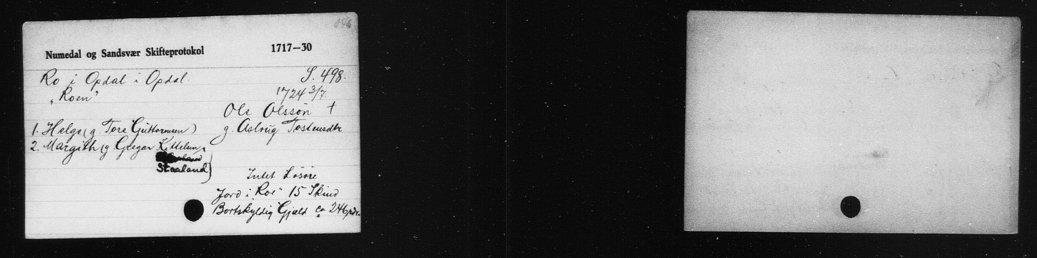 Numedal og Sandsvær sorenskriveri, AV/SAKO-A-128/H, 1694-1802, s. 1675