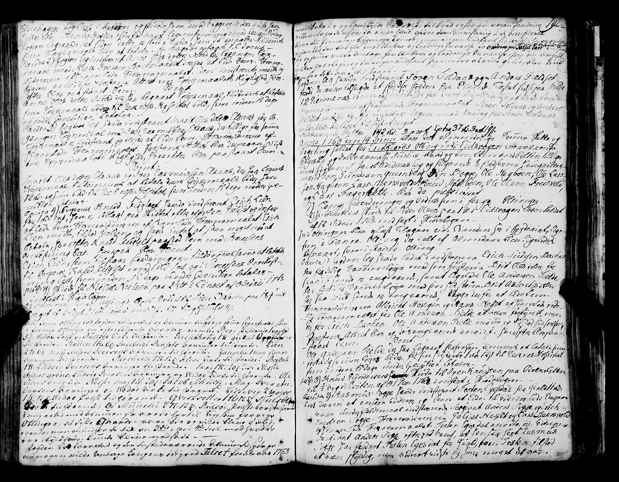 Romsdal sorenskriveri, AV/SAT-A-4149/1/1/1A/L0014: Tingbok, 1757-1765, s. 192