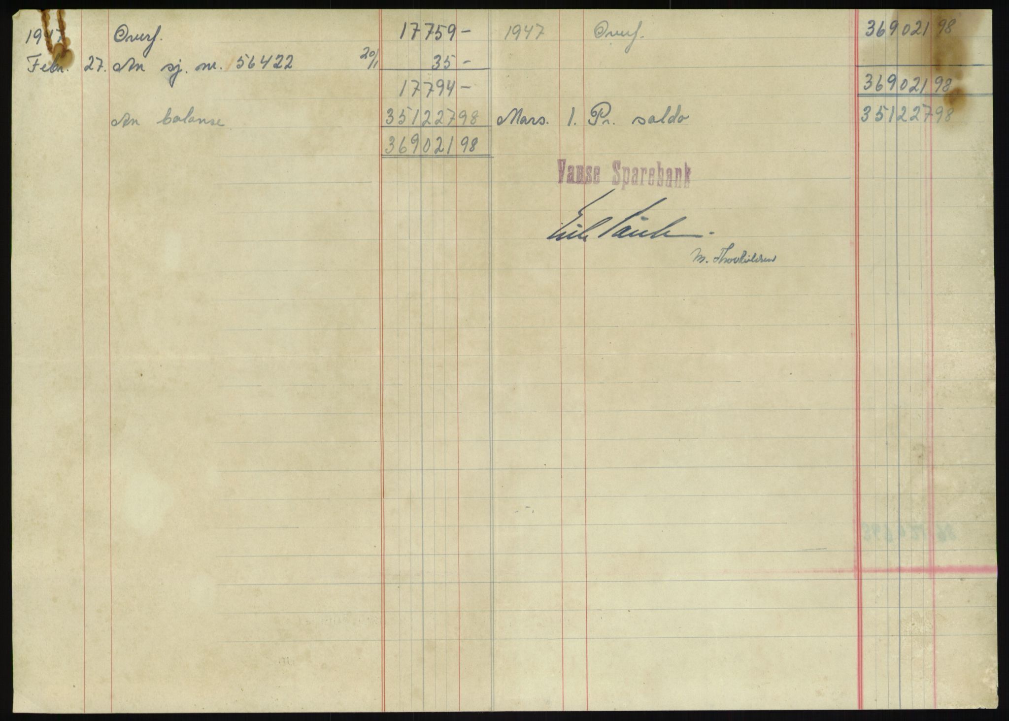 Forsvarsdepartementet, 10. kontor / Oppgjørskontoret, AV/RA-RAFA-1225/D/Db/L0180: Lista oppgjørskontor, 1942-1952, s. 2126