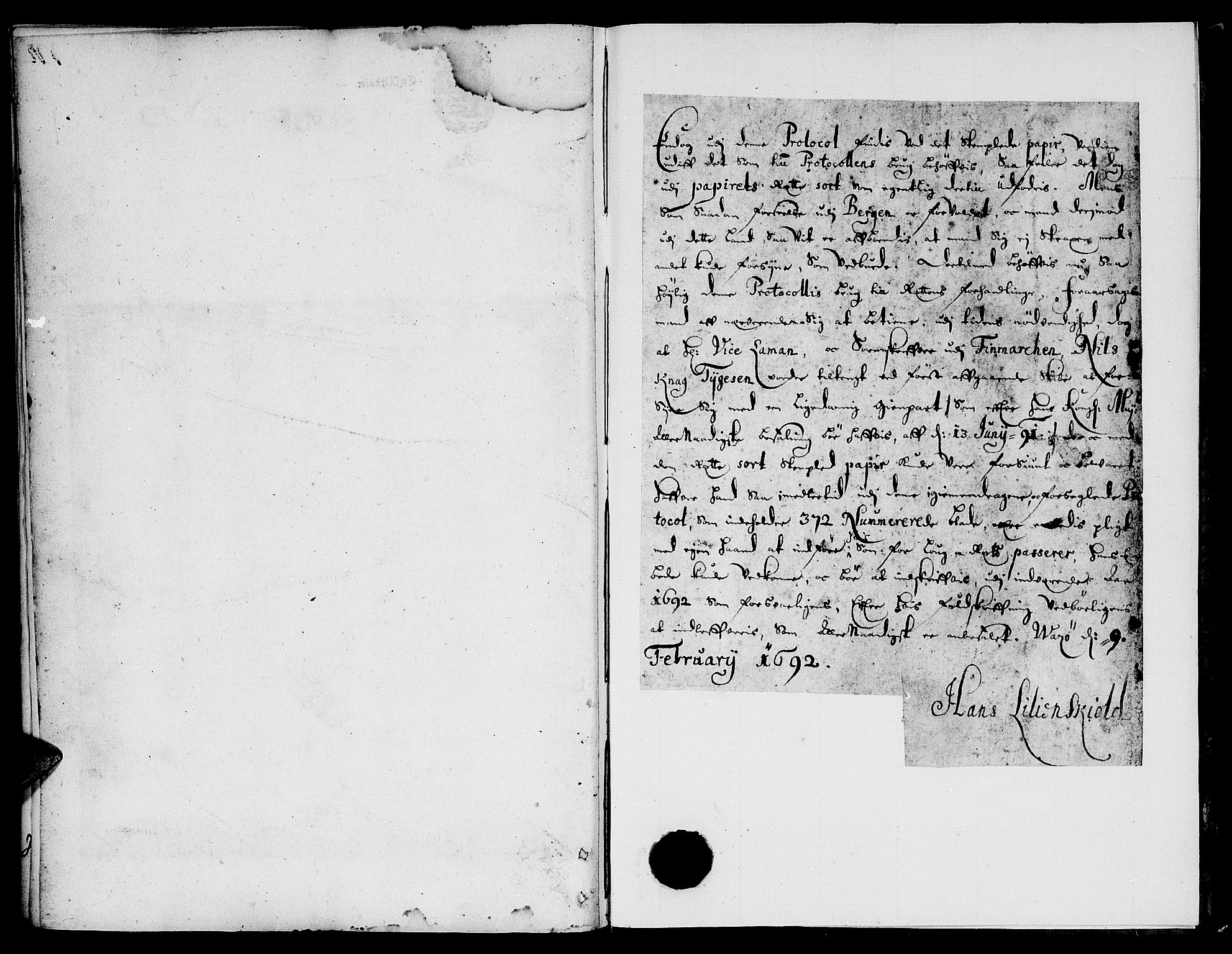 Finnmark sorenskriveri, AV/SATØ-S-0053/F/Fa/L0025: Justisprotokoller, 1692-1695, s. 328b-329a