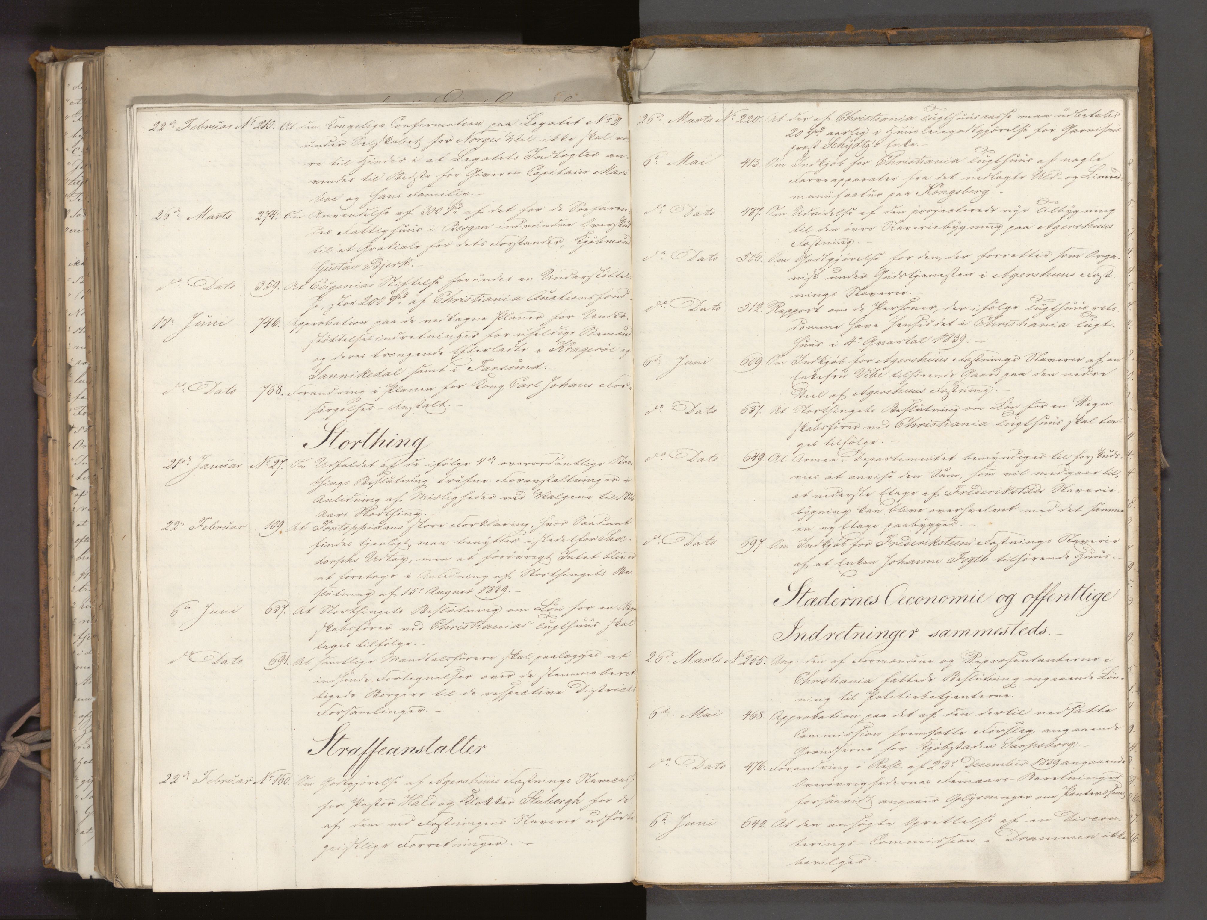 Statsrådssekretariatet, AV/RA-S-1001/A/Ab/L0051: Kgl. res. nr. 1-814, 1. halvår, 1840