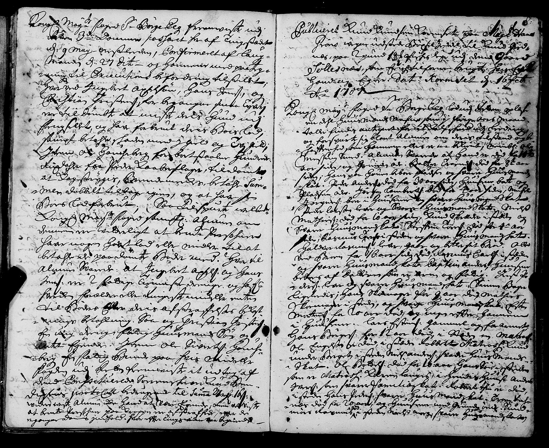 Romsdal sorenskriveri, AV/SAT-A-4149/1/1/1A/L0006: Tingbok, 1707-1711, s. 7b-8a