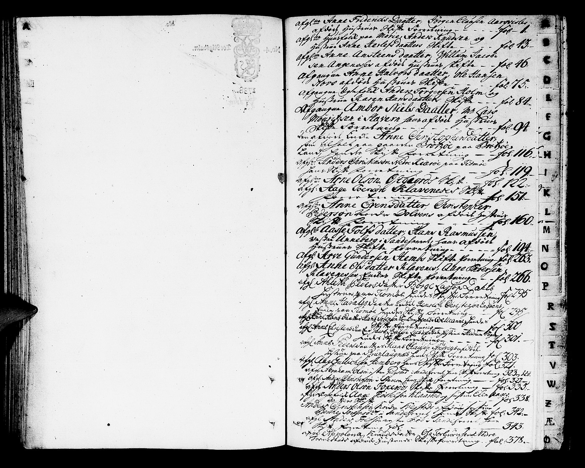Larvik sorenskriveri, SAKO/A-83/H/Hd/Hda/L0009: Skifteprotokoll, 1738-1742