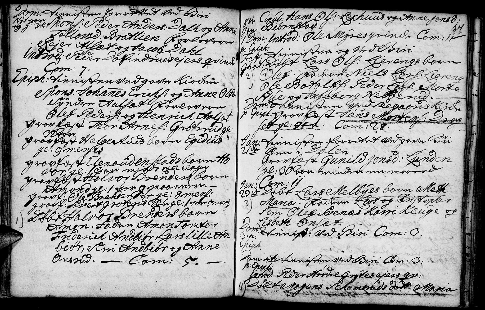 Biri prestekontor, AV/SAH-PREST-096/H/Ha/Haa/L0001: Ministerialbok nr. 1, 1730-1754, s. 37