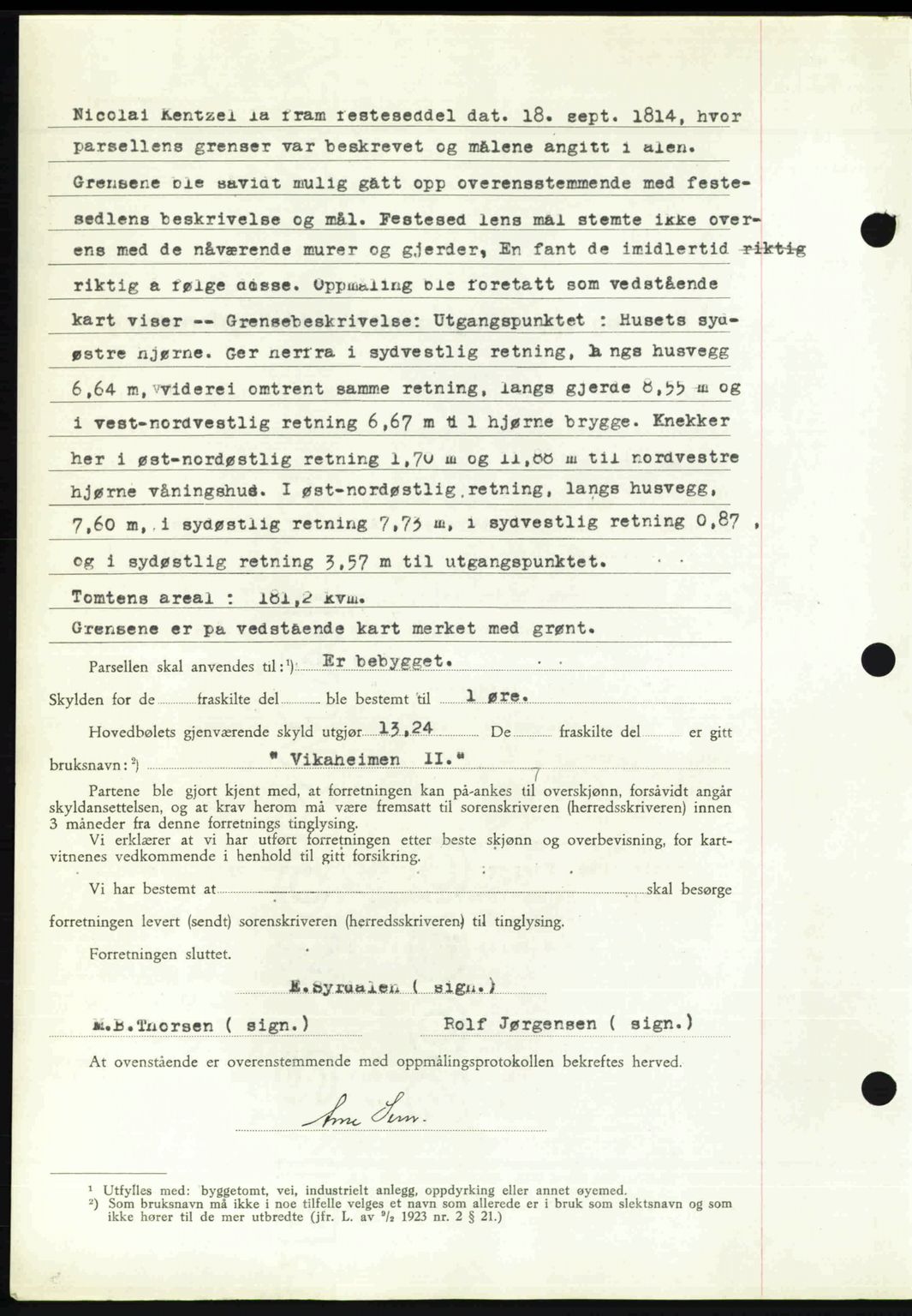 Nedenes sorenskriveri, SAK/1221-0006/G/Gb/Gba/L0061: Pantebok nr. A13, 1949-1949, Dagboknr: 1891/1949