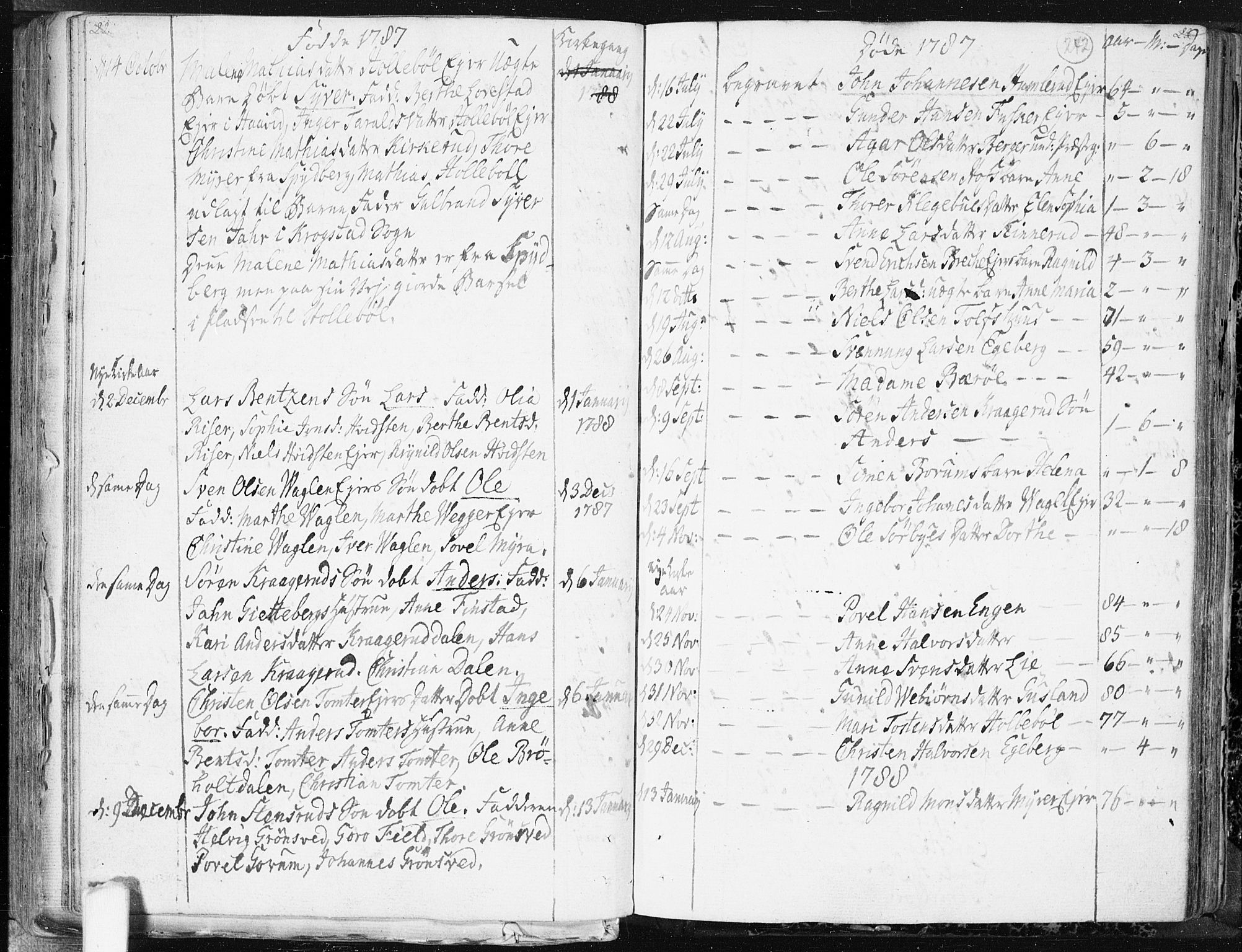 Hobøl prestekontor Kirkebøker, AV/SAO-A-2002/F/Fa/L0001: Ministerialbok nr. I 1, 1733-1814, s. 242