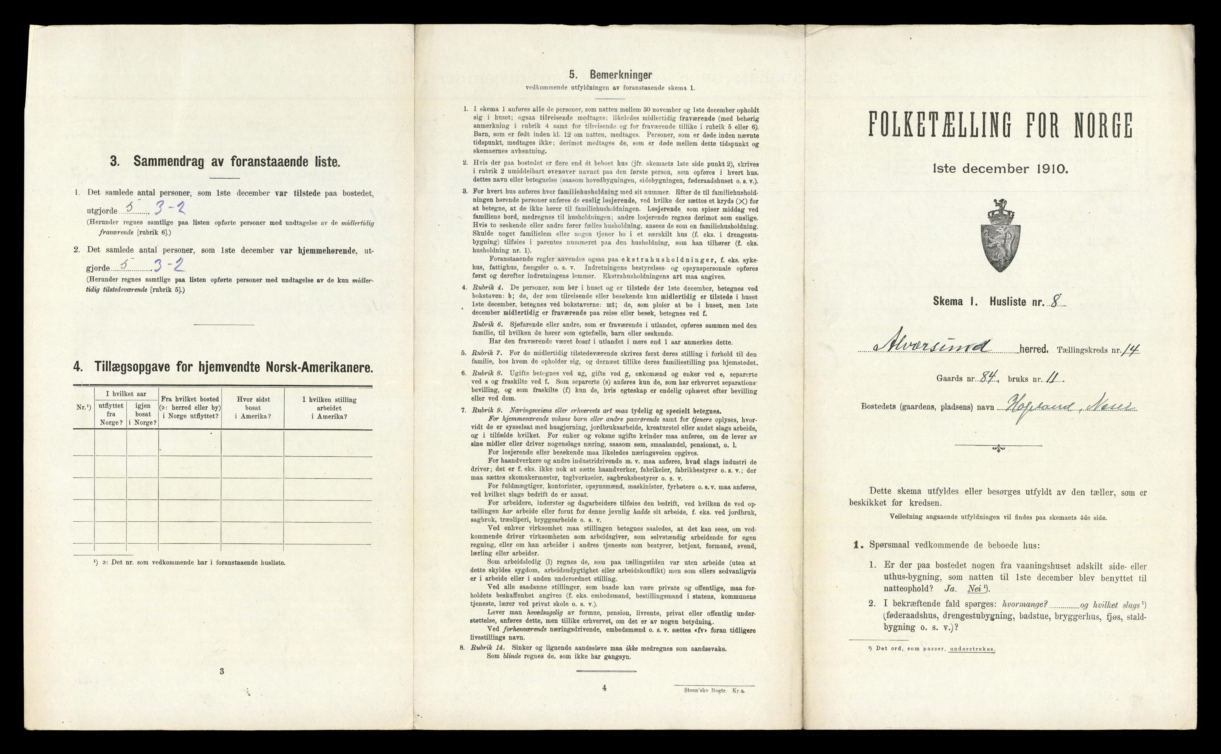 RA, Folketelling 1910 for 1257 Alversund herred, 1910, s. 1002