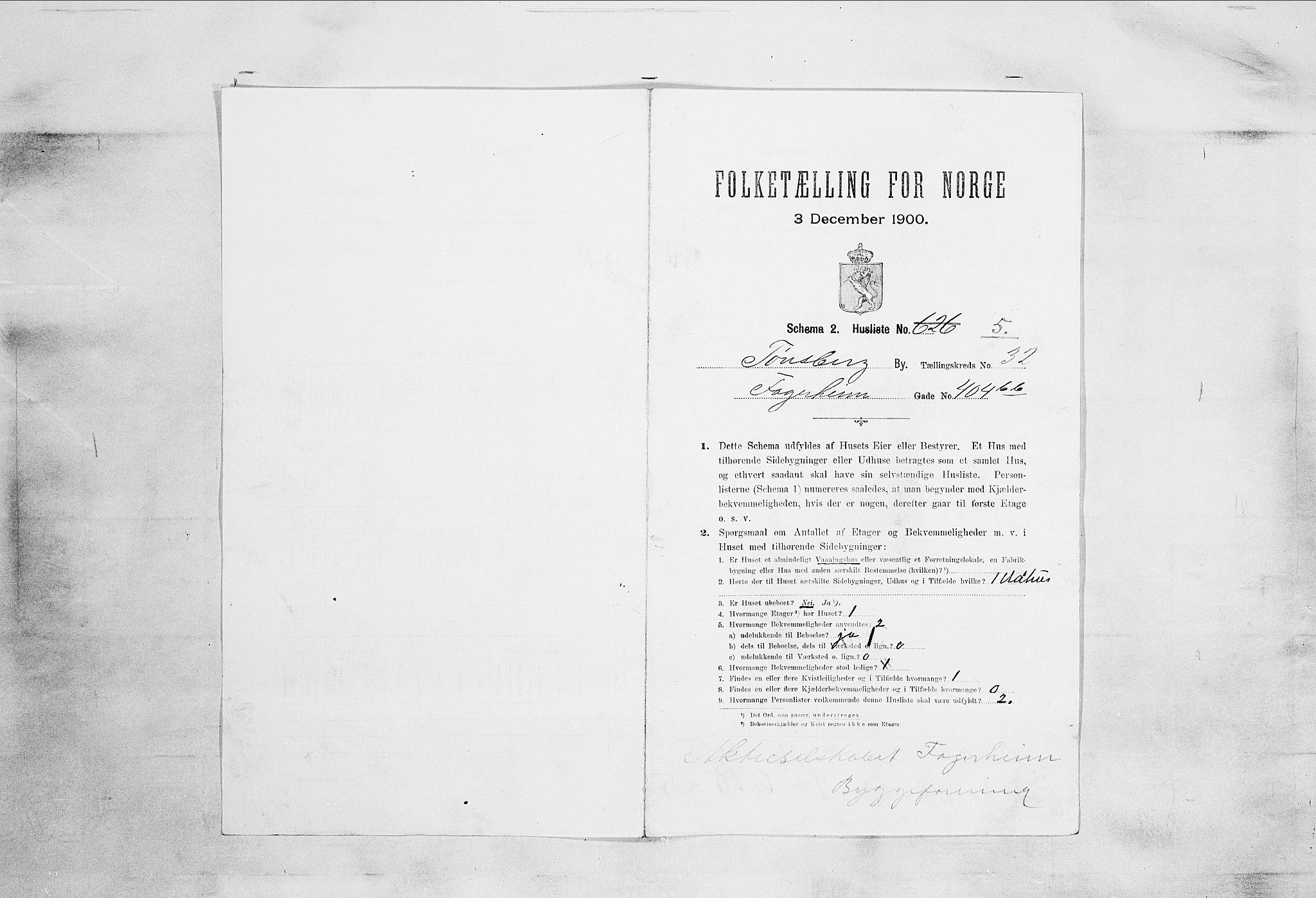 RA, Folketelling 1900 for 0705 Tønsberg kjøpstad, 1900, s. 4828