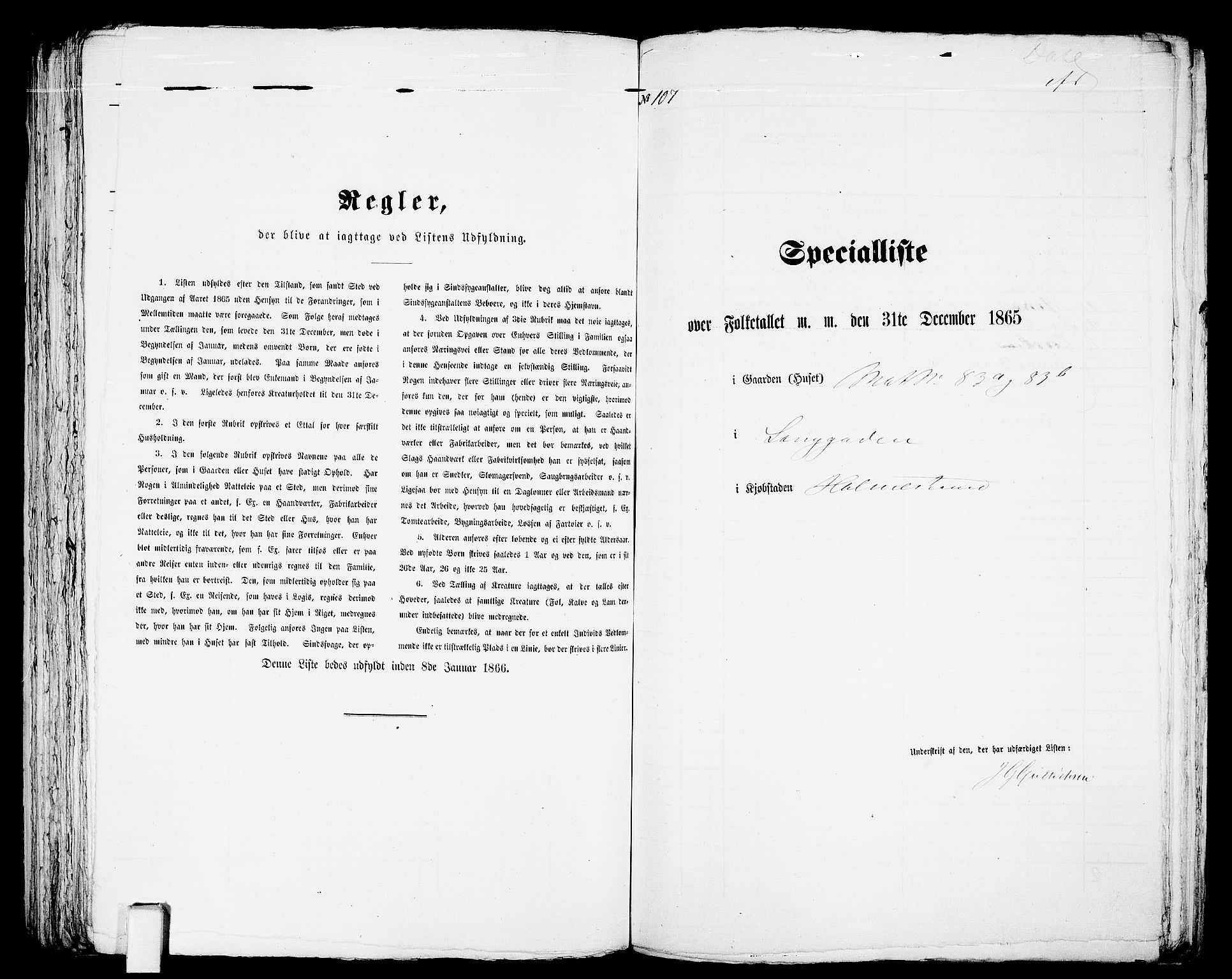 RA, Folketelling 1865 for 0702B Botne prestegjeld, Holmestrand kjøpstad, 1865, s. 221