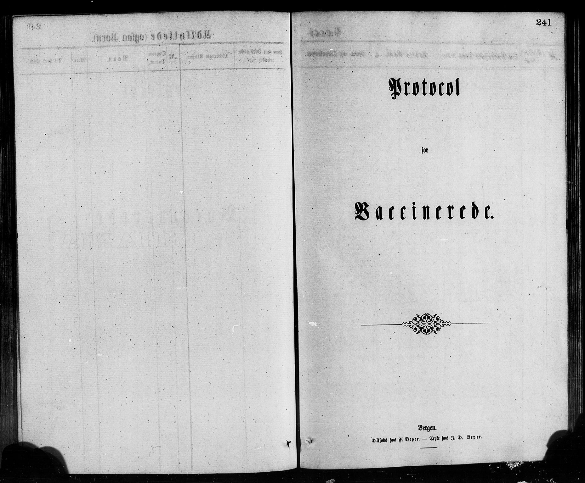 Bremanger sokneprestembete, AV/SAB-A-82201/H/Hab/Haba/L0002: Klokkerbok nr. A 2, 1866-1889, s. 241