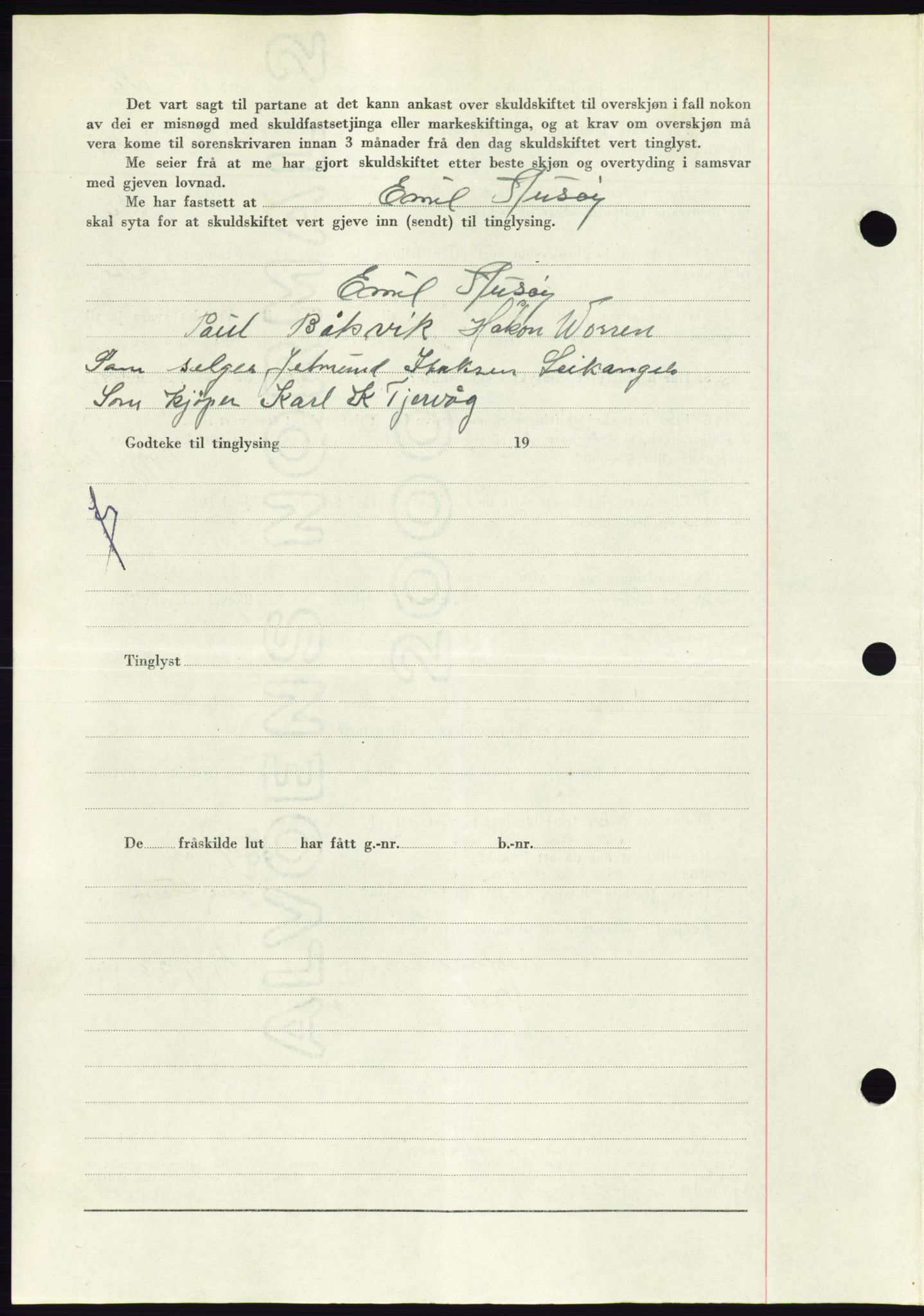 Søre Sunnmøre sorenskriveri, AV/SAT-A-4122/1/2/2C/L0081: Pantebok nr. 7A, 1947-1948, Dagboknr: 1546/1947