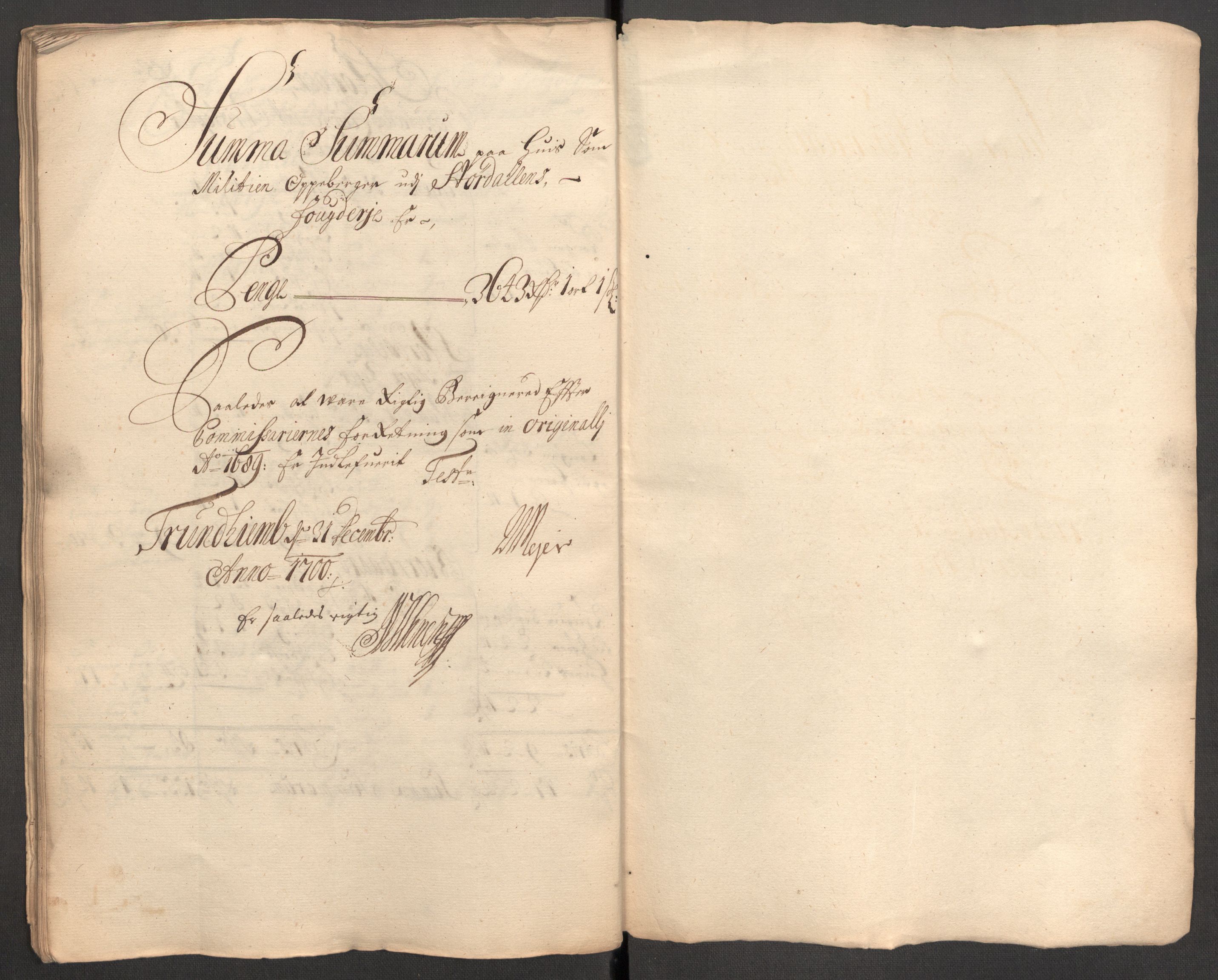 Rentekammeret inntil 1814, Reviderte regnskaper, Fogderegnskap, AV/RA-EA-4092/R62/L4192: Fogderegnskap Stjørdal og Verdal, 1700, s. 358