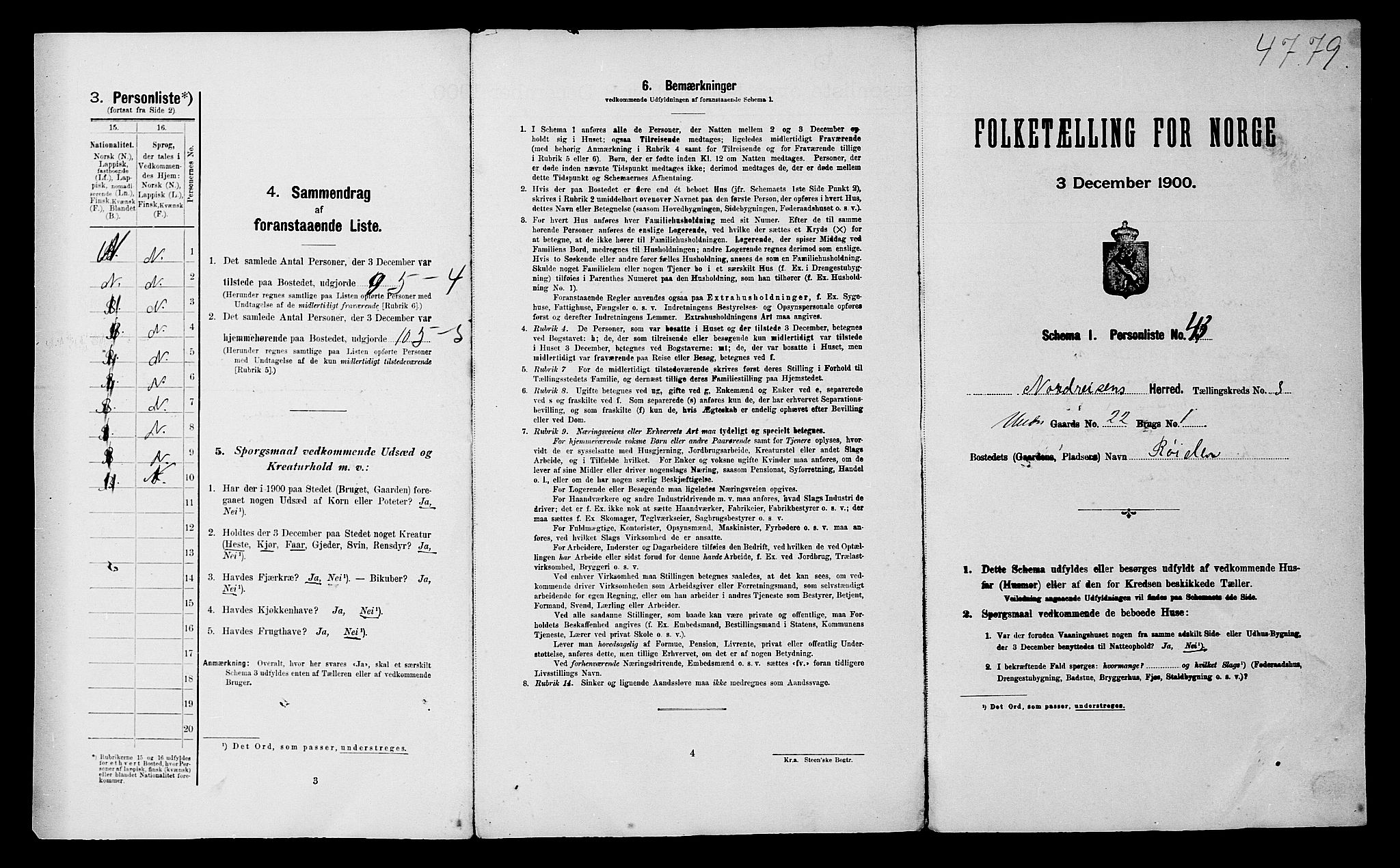 SATØ, Folketelling 1900 for 1942 Nordreisa herred, 1900, s. 445