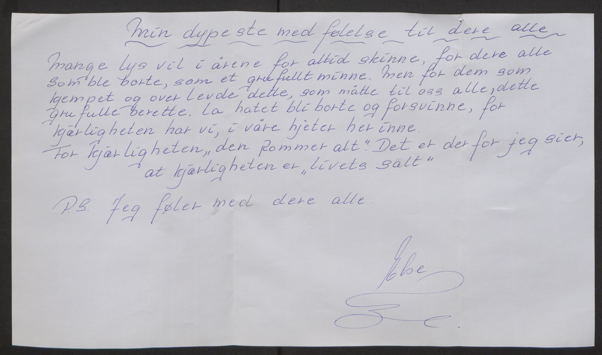 Minnemateriale etter 22.07.2011, RA/S-6313/00/A/L0001: Minnemateriale utvalgt for publisering i forbindelse med ettårsmarkeringen, 2011, s. 609