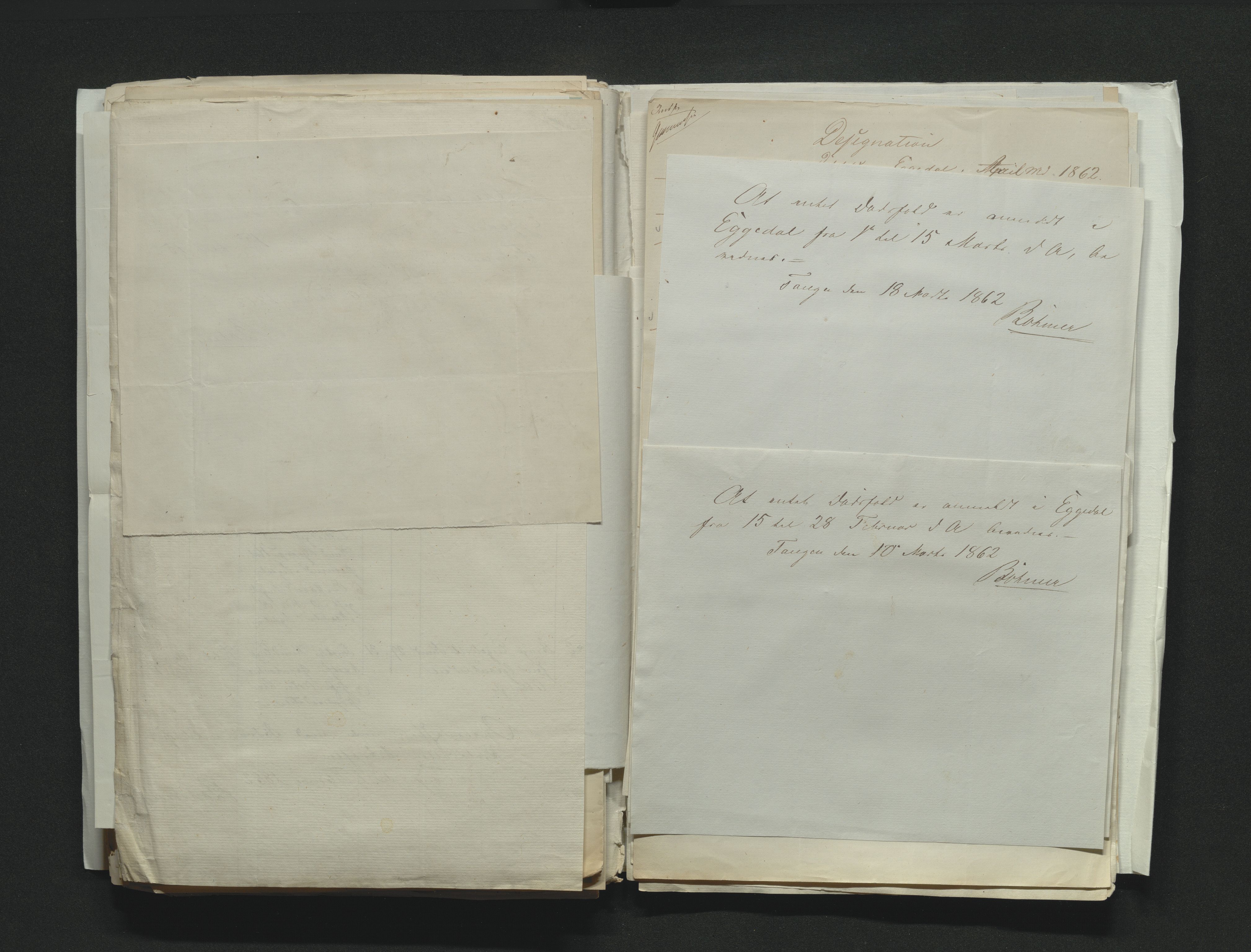 Eiker, Modum og Sigdal sorenskriveri, AV/SAKO-A-123/H/Ha/Hab/L0011: Dødsfallsmeldinger, 1862-1865, s. 125